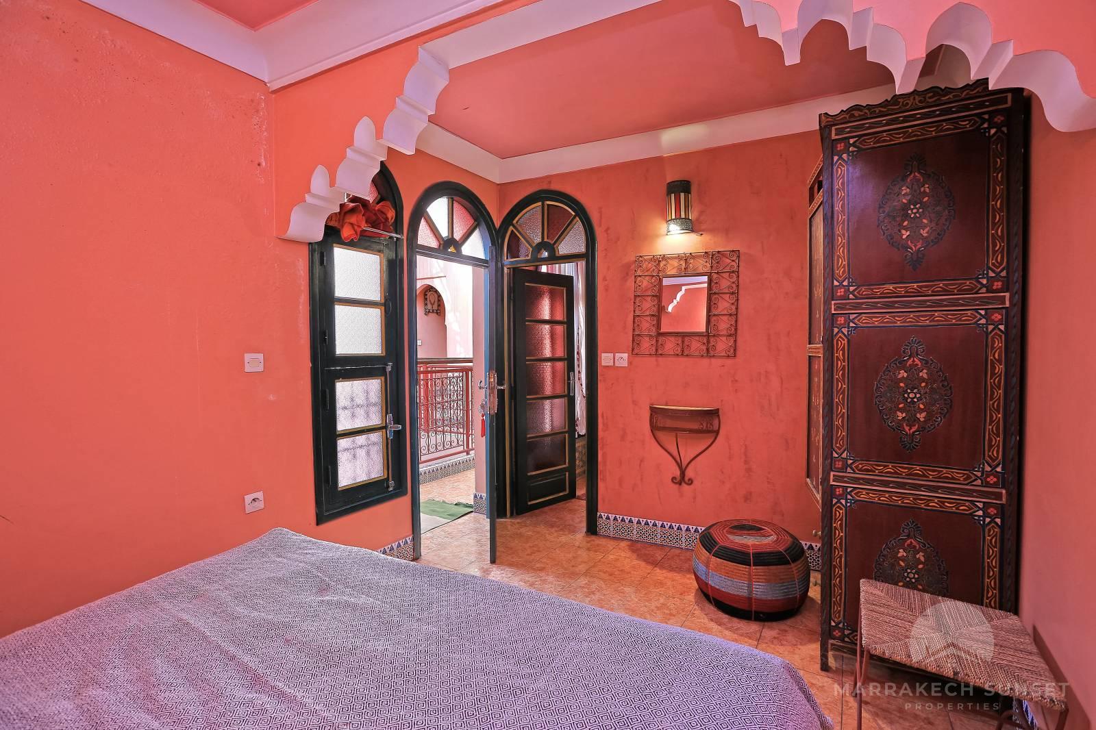 An exceptional 6 bedroom Marrakech riad for sale near Jemaa el fna square