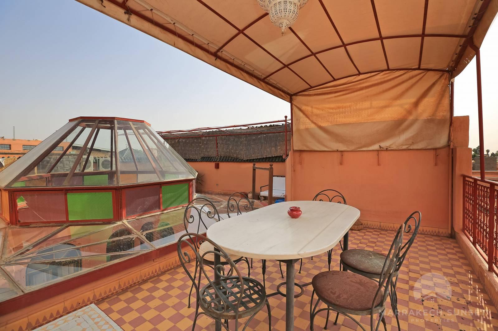 An exceptional 6 bedroom Marrakech riad for sale near Jemaa el fna square