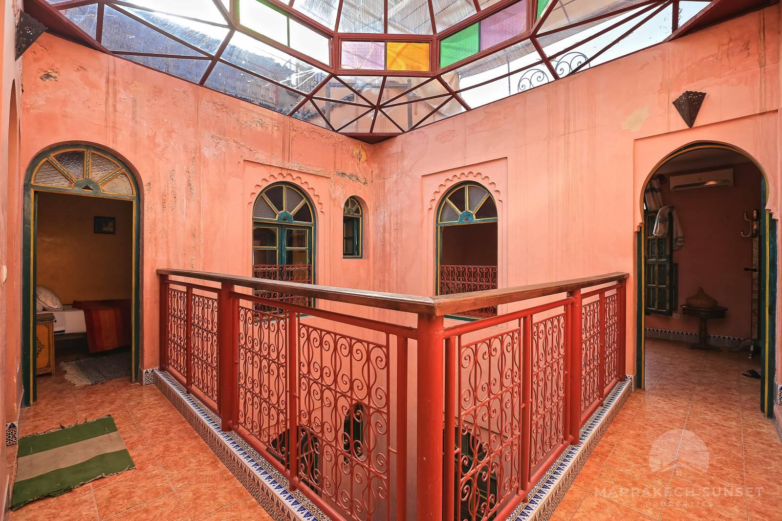 An exceptional 6 bedroom Marrakech riad for sale near Jemaa el fna square