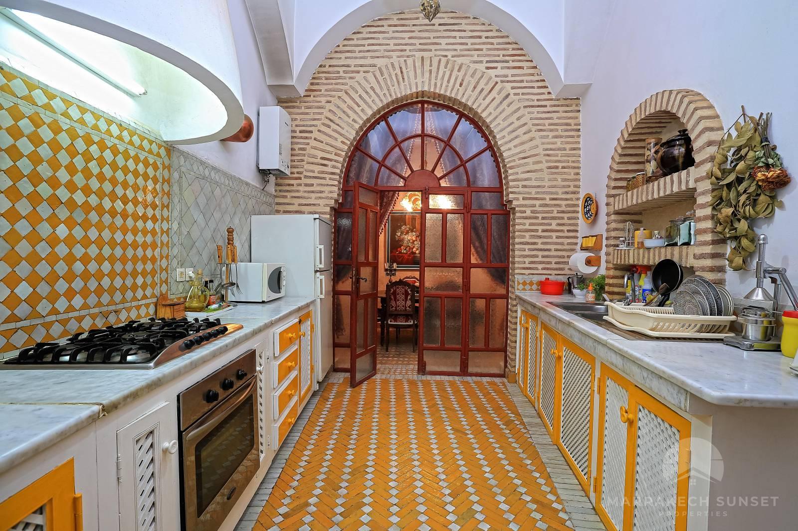 Beautiful 03 ensuite bedrooms Riad with for sale in Marrakech