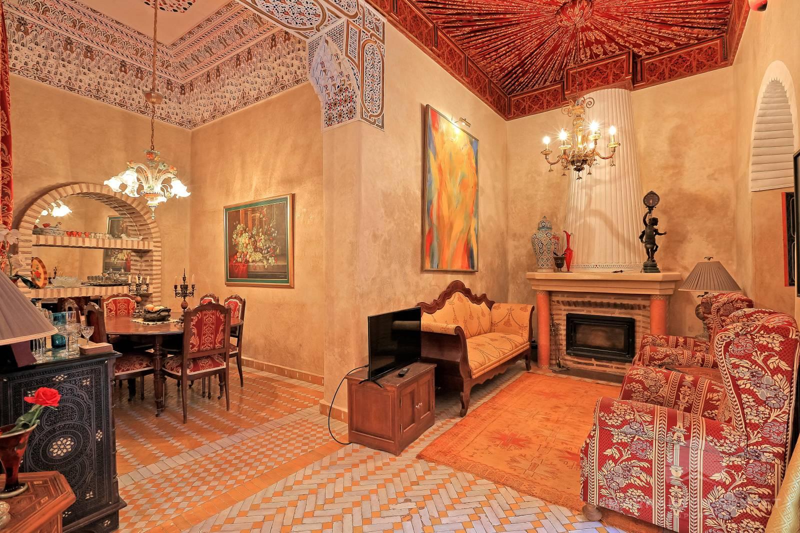 Beau Riad de 03 suites à vendre à Marrakech