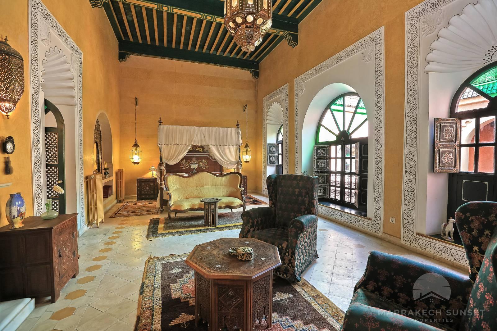 Beau Riad de 03 suites à vendre à Marrakech