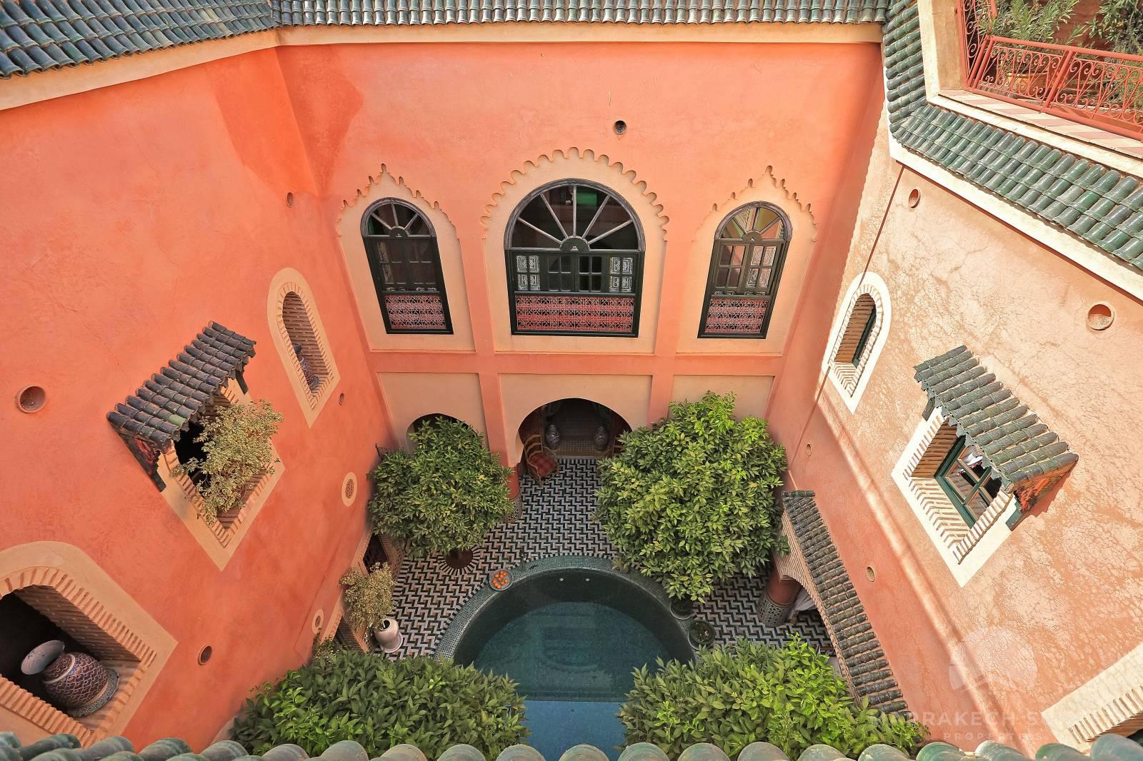 Beautiful 03 ensuite bedrooms Riad with for sale in Marrakech