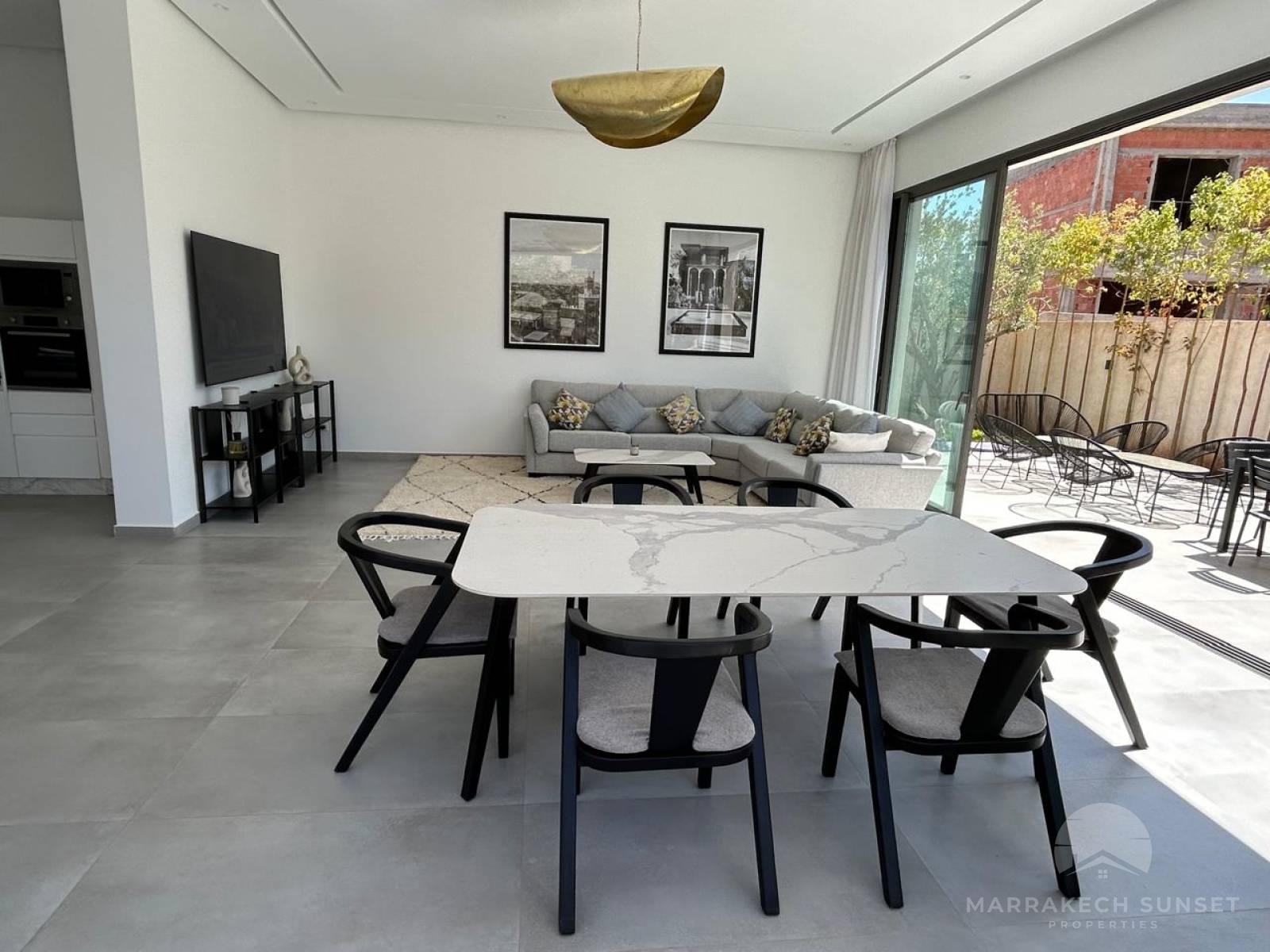 Stunning 4-Bedroom Villa for Holiday Rental in a Prestigious Golf Resort, Marrakech