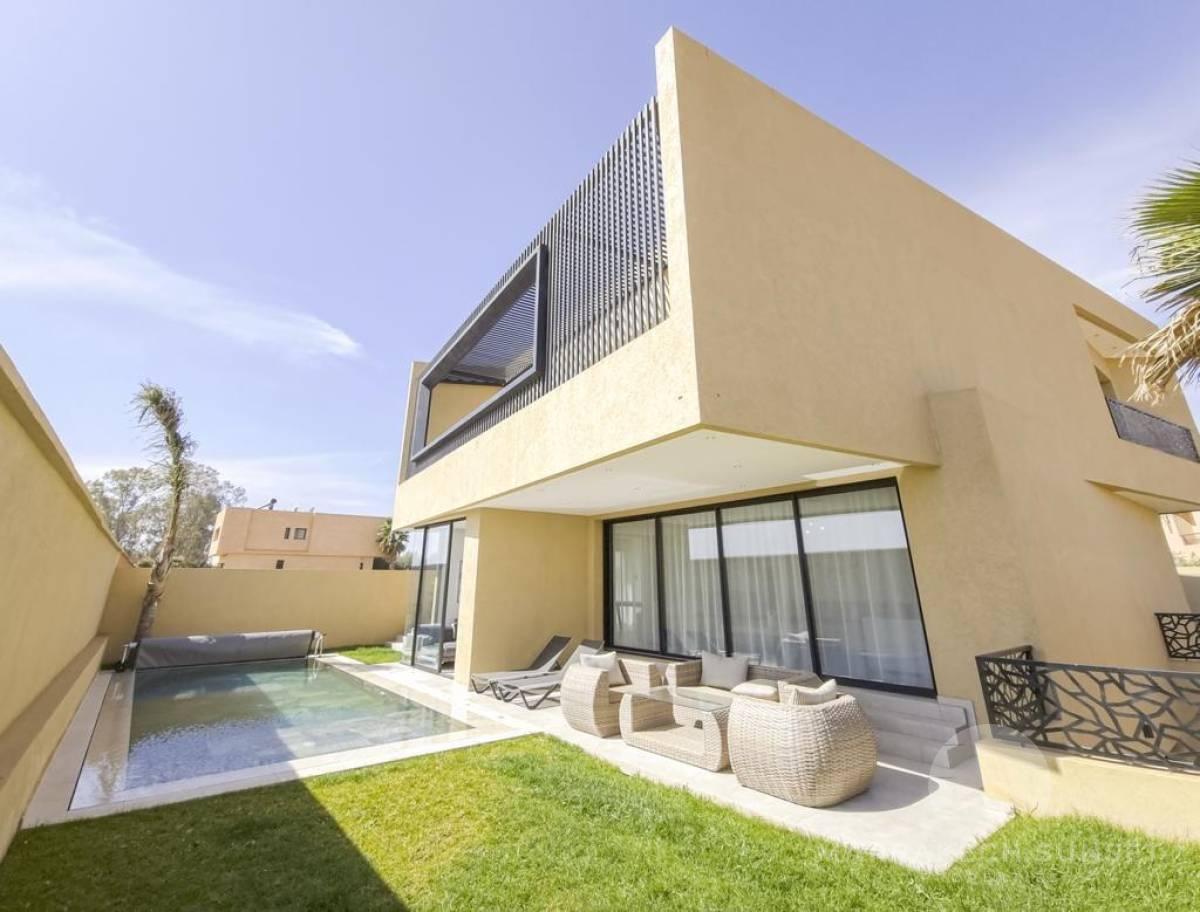 Beautiful Furnished Villa for Long-Term Rent in Amelkis Golf Residence, Marrakech