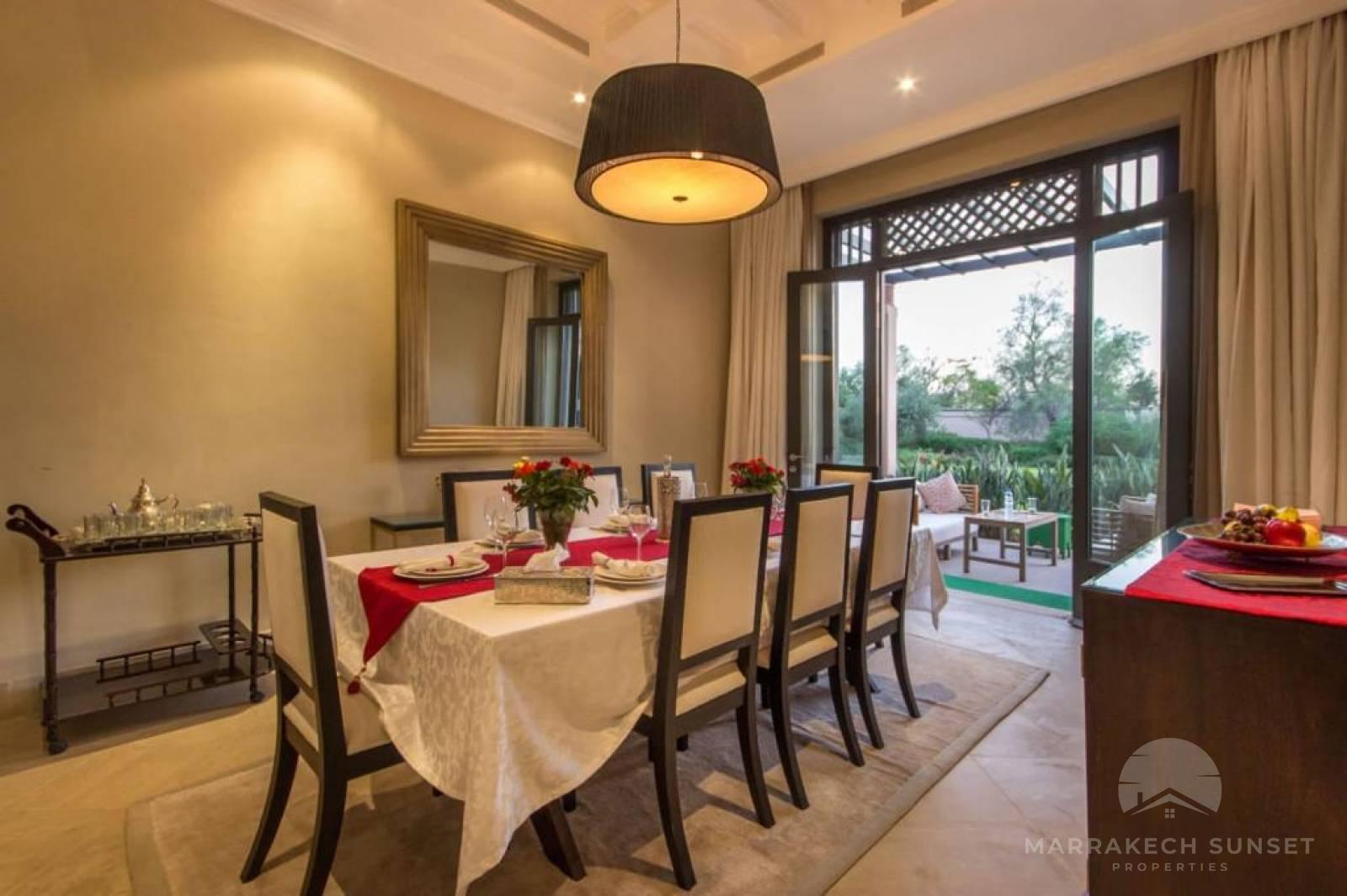 Luxury Villa for Sale in the exclusive residential complex of the Four Seasons Marrakech.