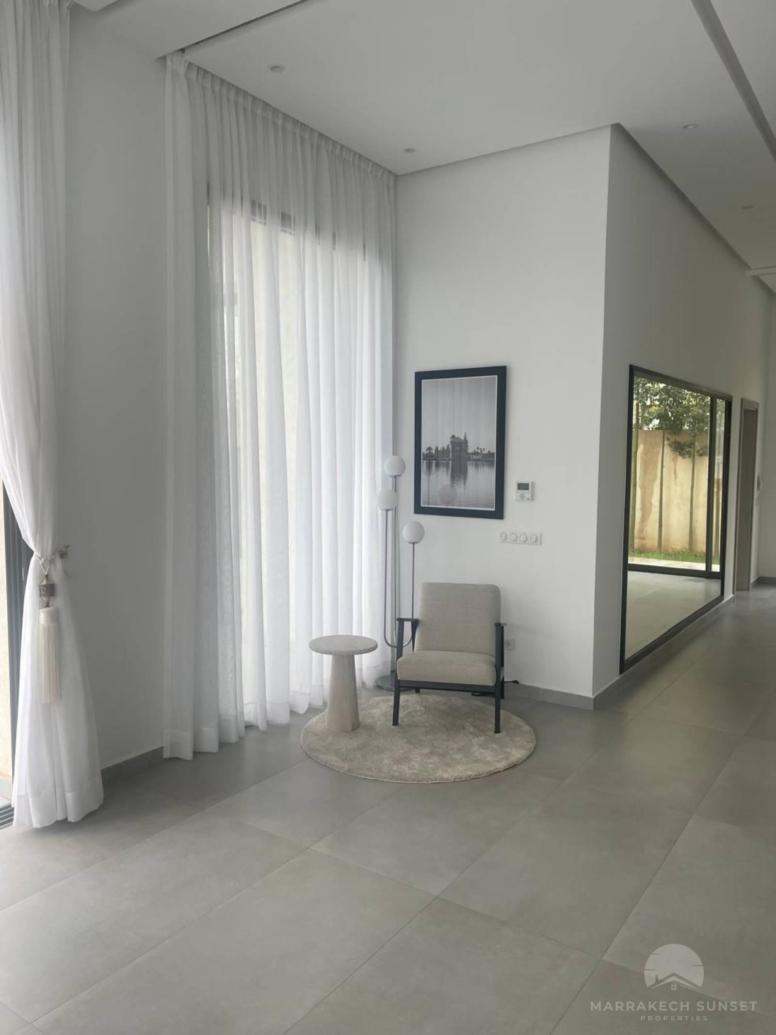 Stunning 4-Bedroom Villa for Holiday Rental in a Prestigious Golf Resort, Marrakech