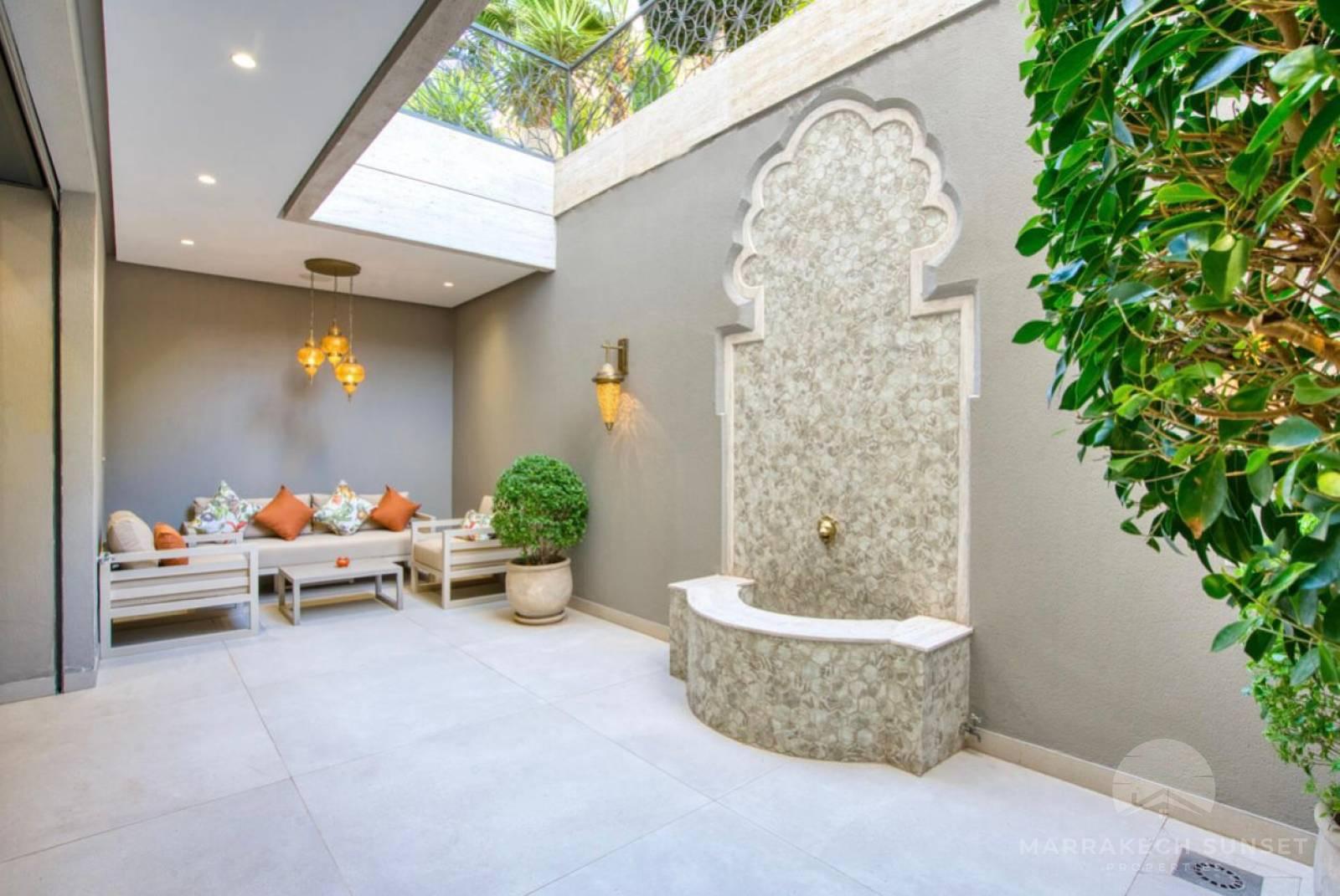 Luxury Front Golf Villa for Long-Term Rental in a Prestigious Residence – Marrakech