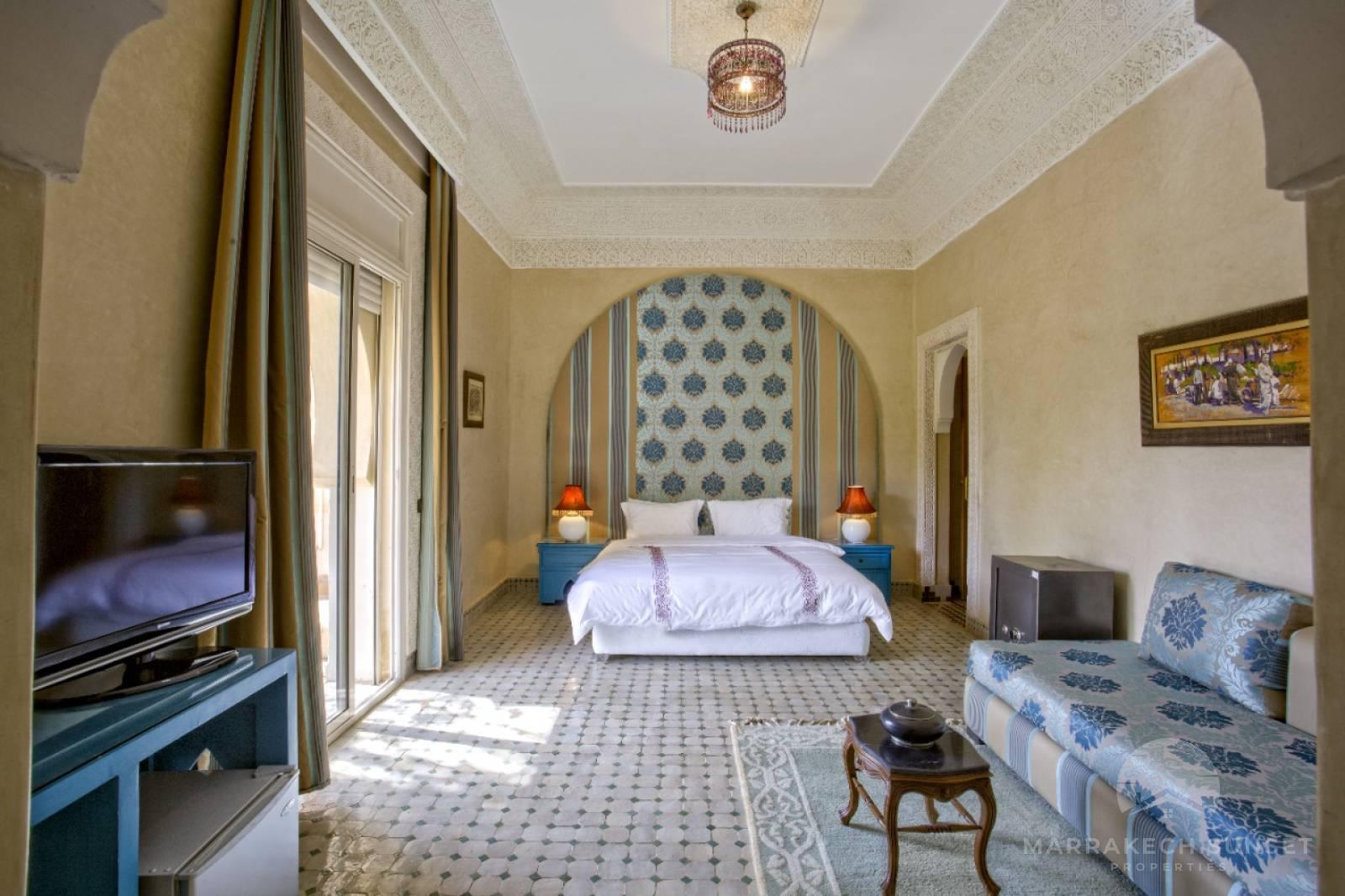 Luxury Moroccan Guest House for sale with Panoramic Atlas Views