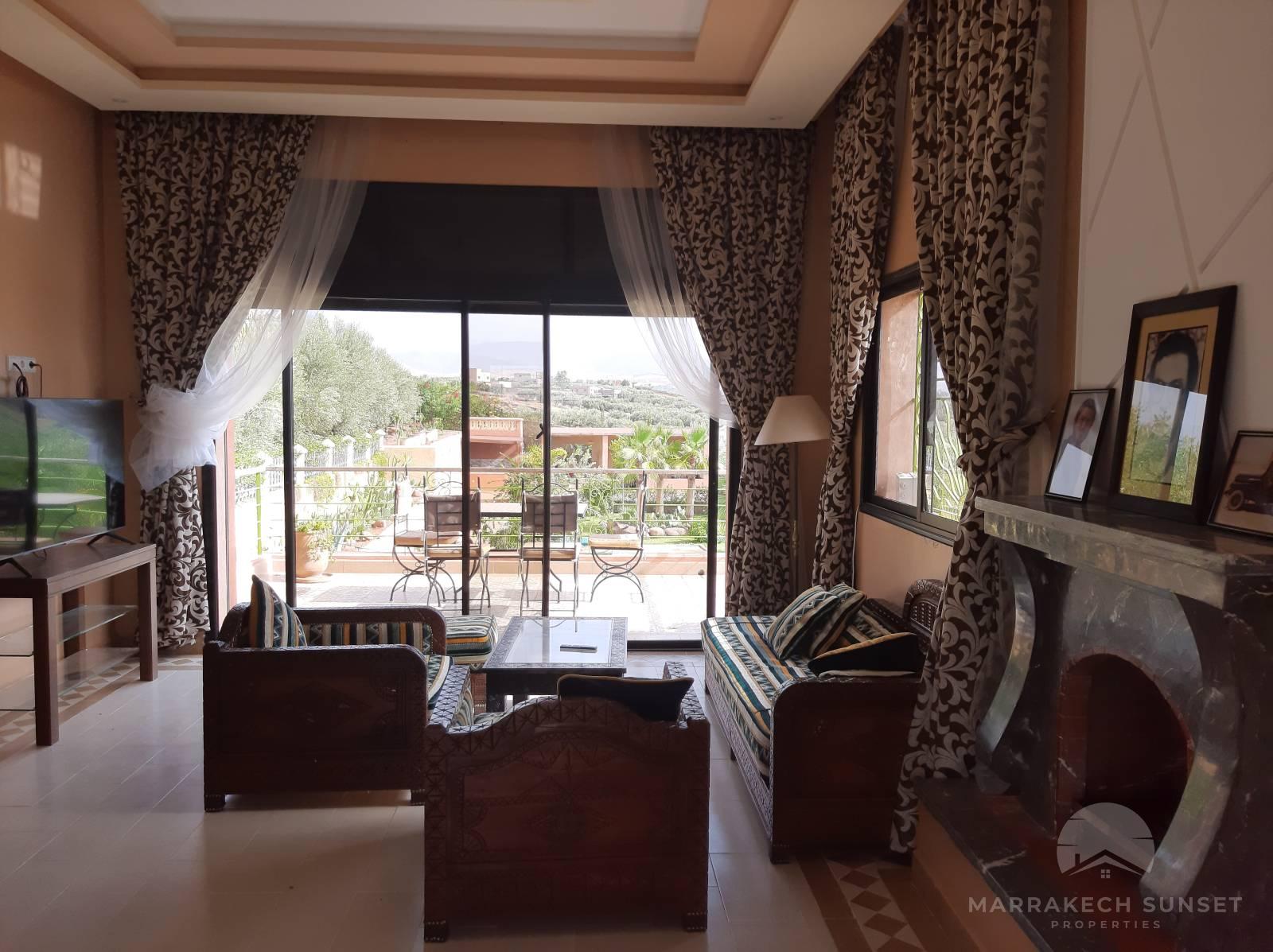 Beautiful Villa for Sale on the Road to Tahanaout – Marrakech