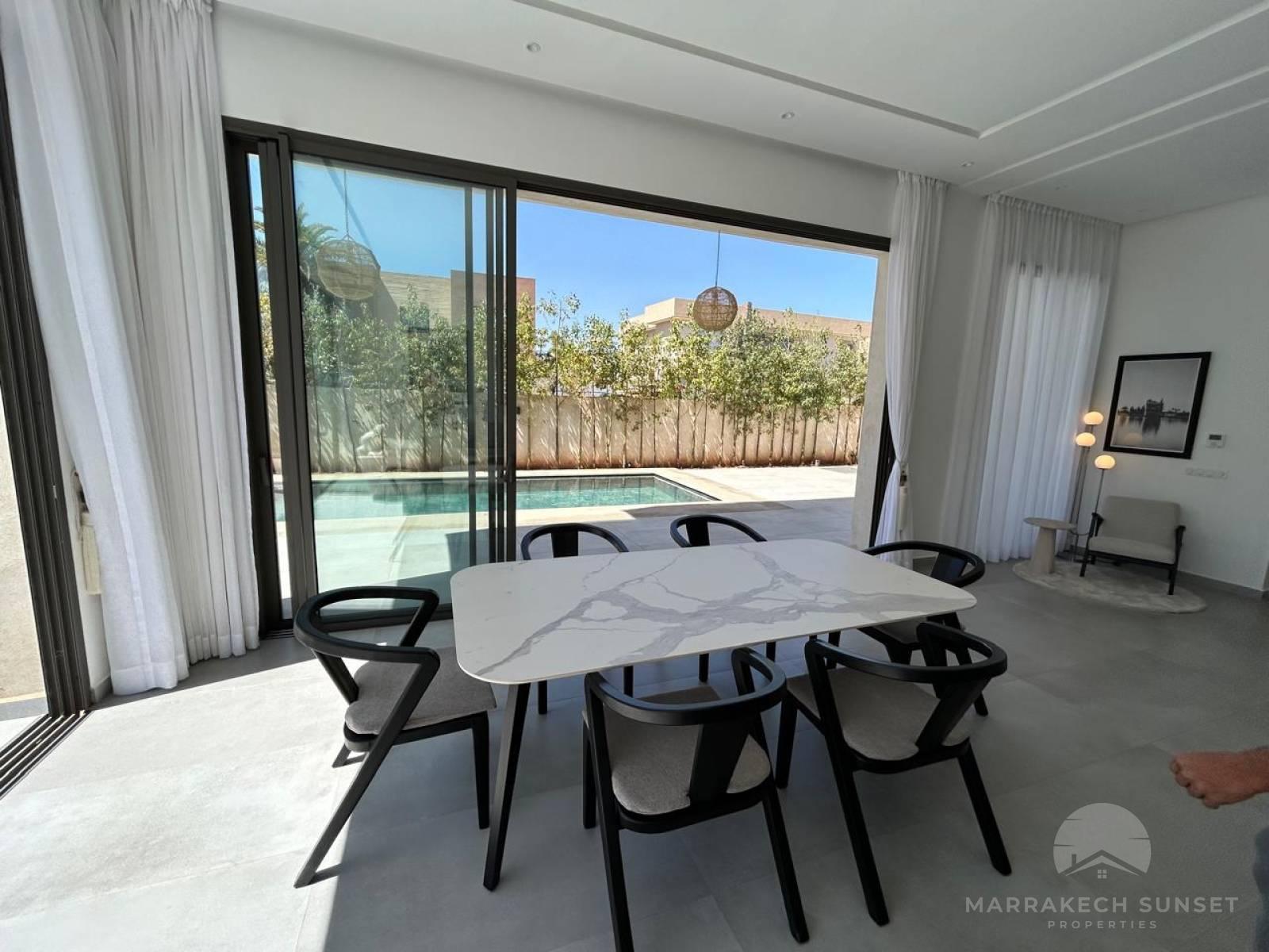 Stunning 4-Bedroom Villa for Holiday Rental in a Prestigious Golf Resort, Marrakech
