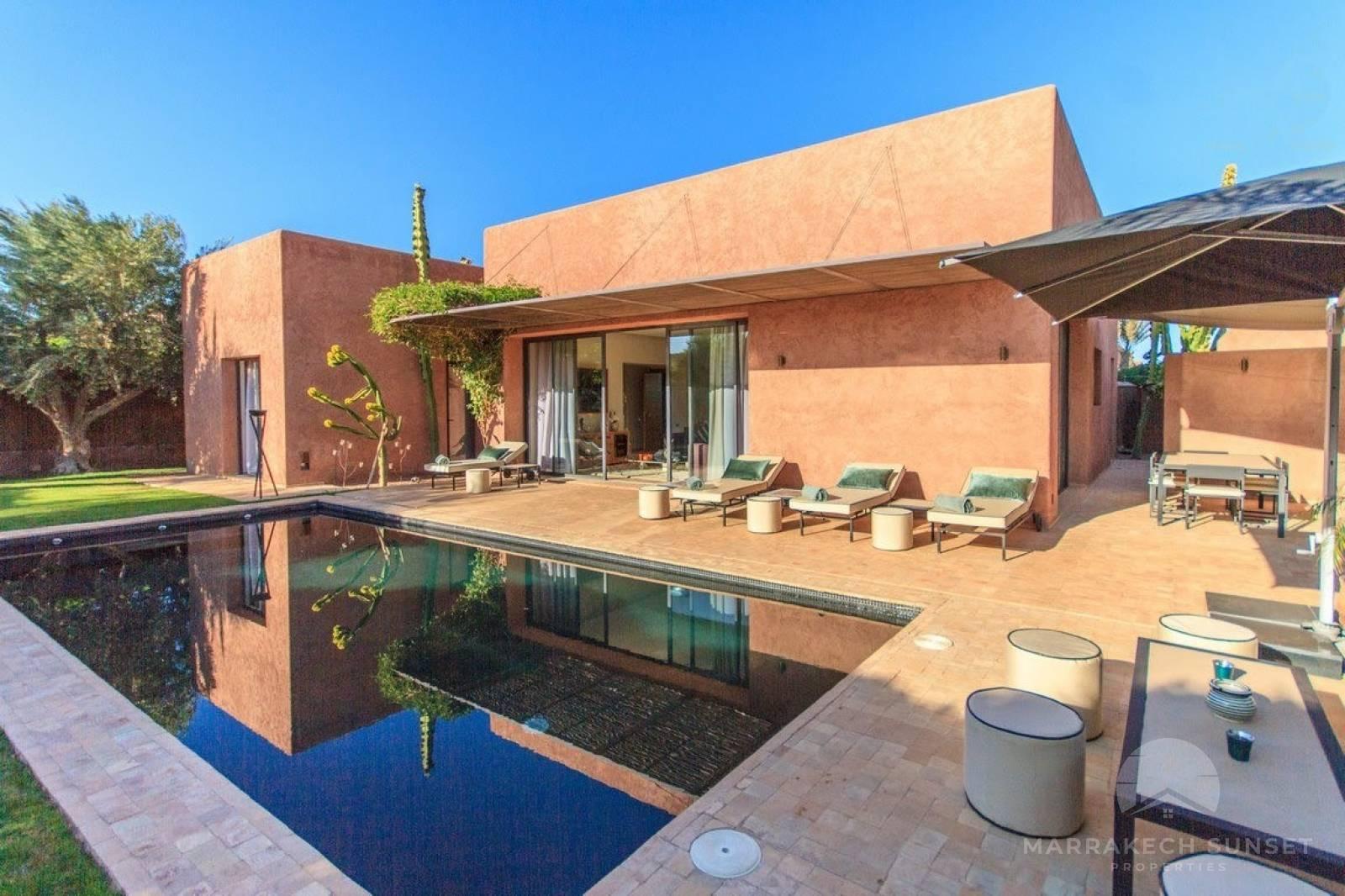 Luxury 3-Bedroom Villa for short stay in the Royal Palm Golf Resort, Marrakech