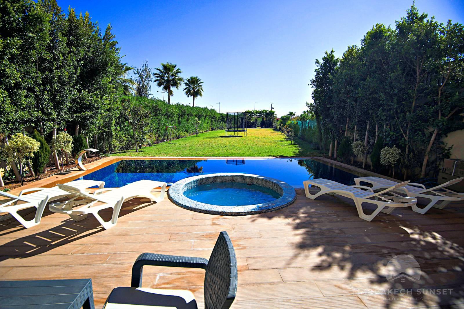 Luxury Villa for Holiday Rental in a Prestigious Golf Residence – Marrakech