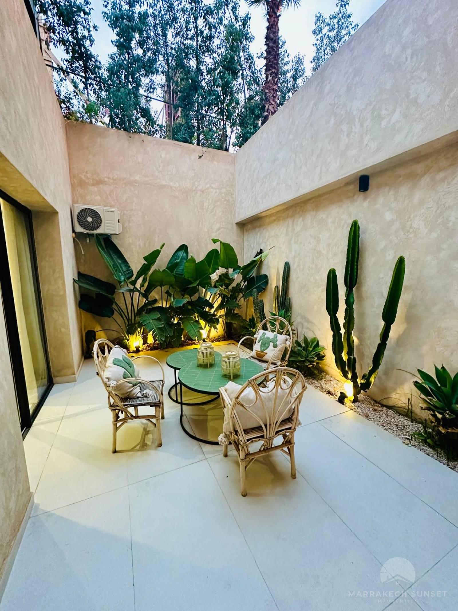 Front Golf Villa for Long-Term Rental in a Prestigious Golf Residence – Marrakech