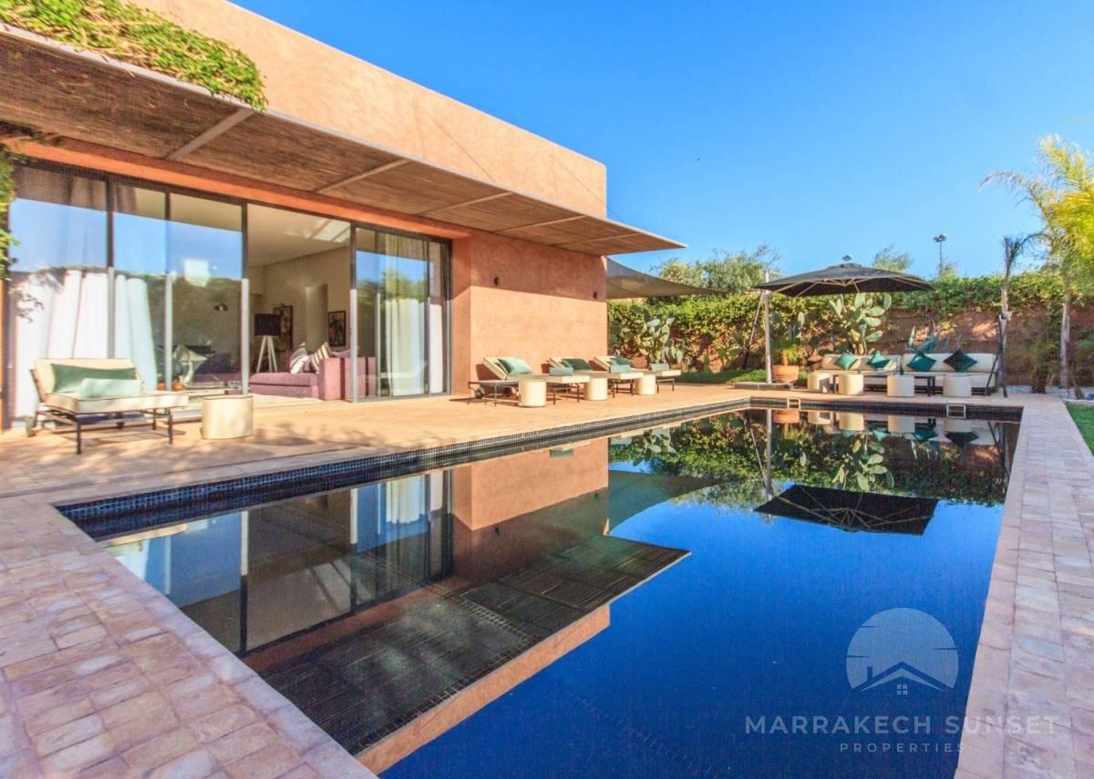 Luxury 3-Bedroom Villa for short stay in the Royal Palm Golf Resort, Marrakech