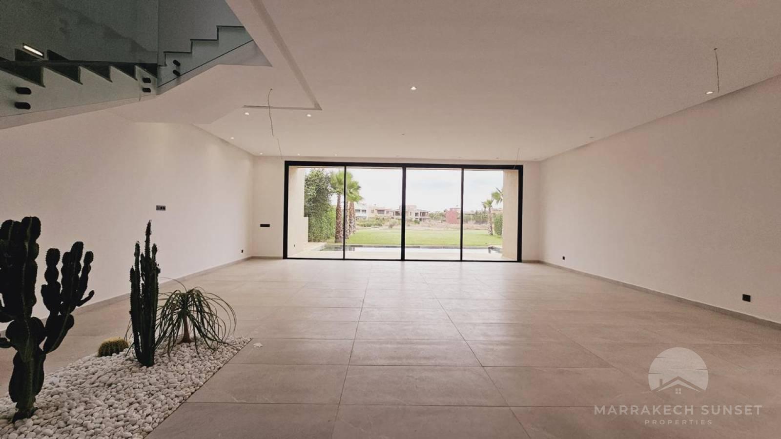 Brand new Villa for sale in a golf complex Marrakech- 