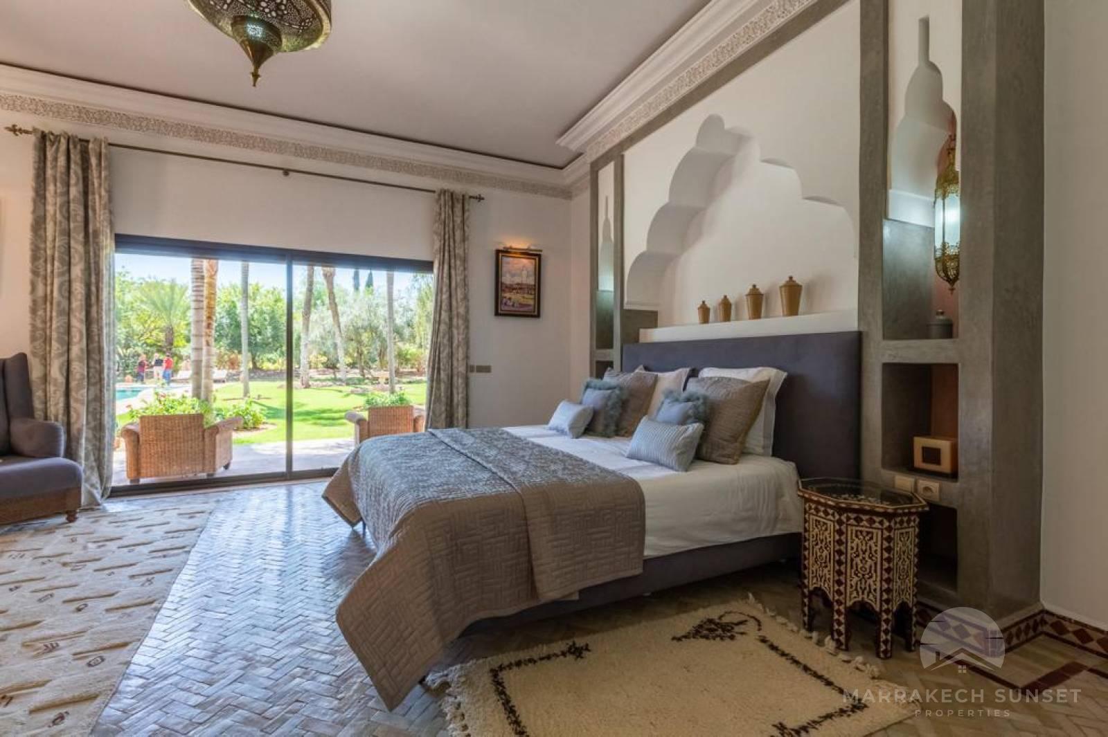 Luxury 7-bedroom villa for rent with amazing views Marrakech