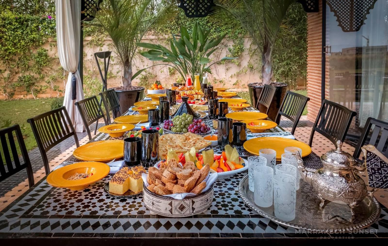 Luxury villa with amazing views for rent Frontline Golf in Marrakech