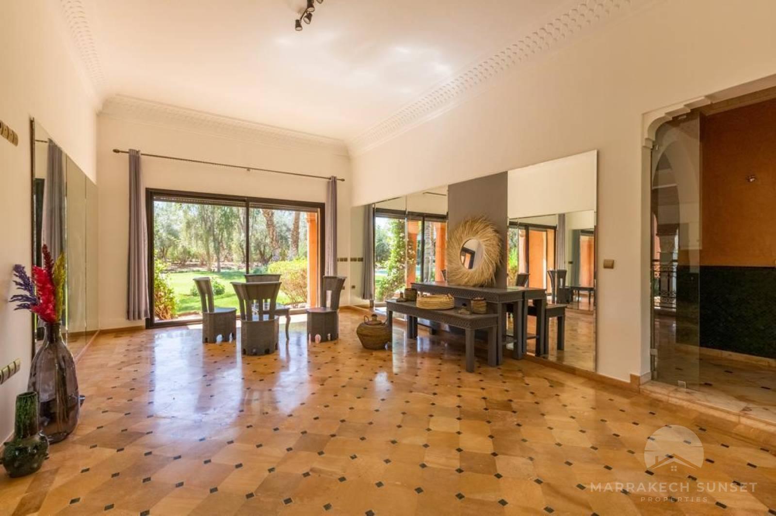 Stunning 7 bedrooms villa for rent in Marrakech 