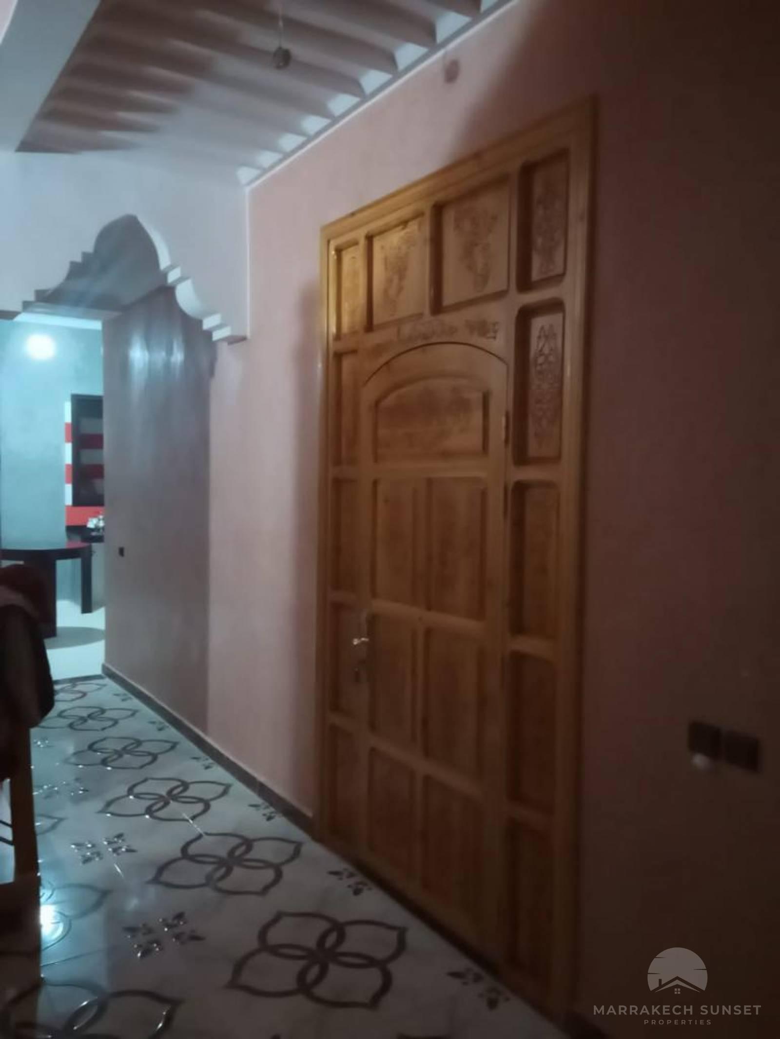 villa a vendre a marrakech de style berbère près d’un golf