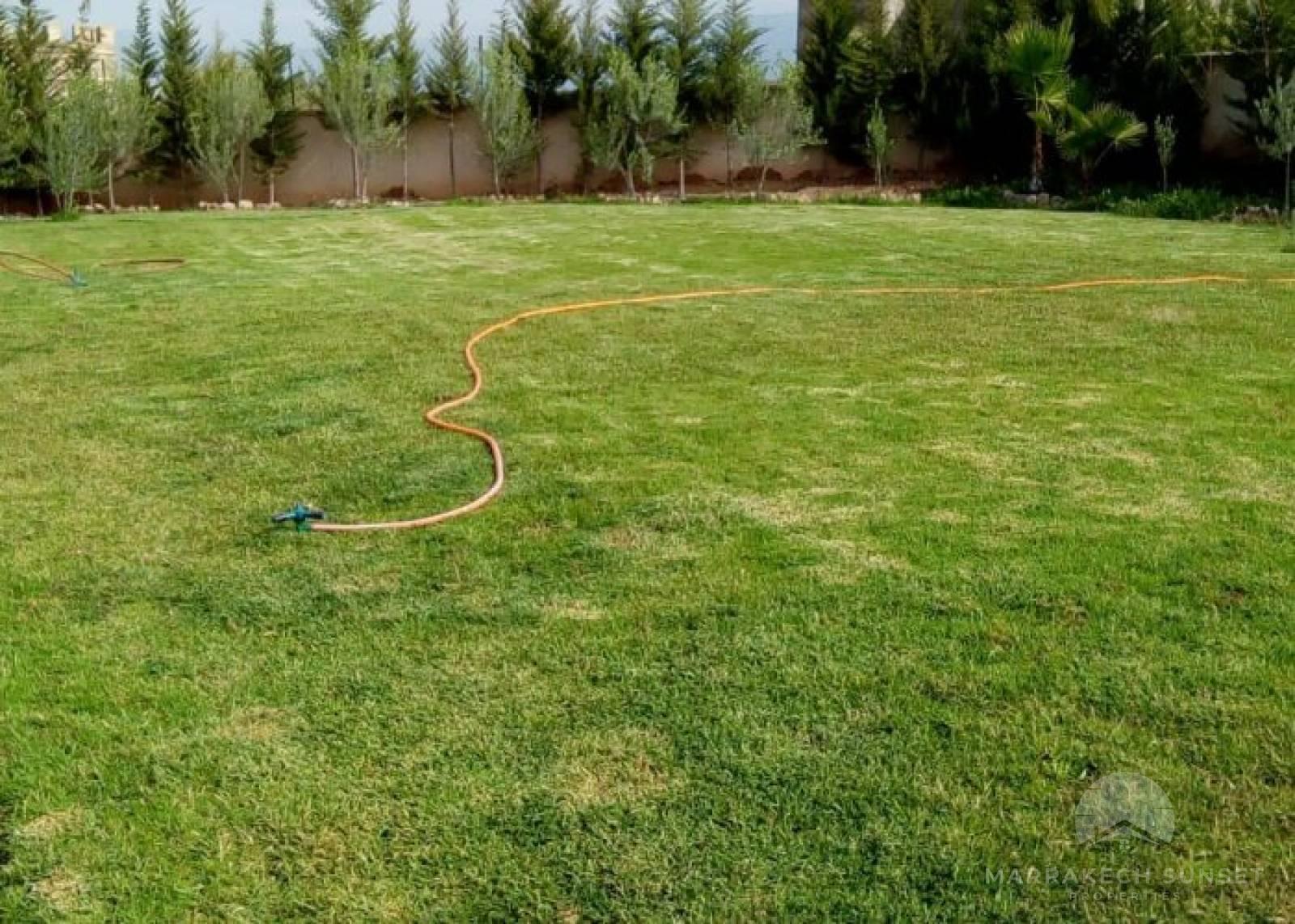villa a vendre a marrakech de style berbère près d’un golf