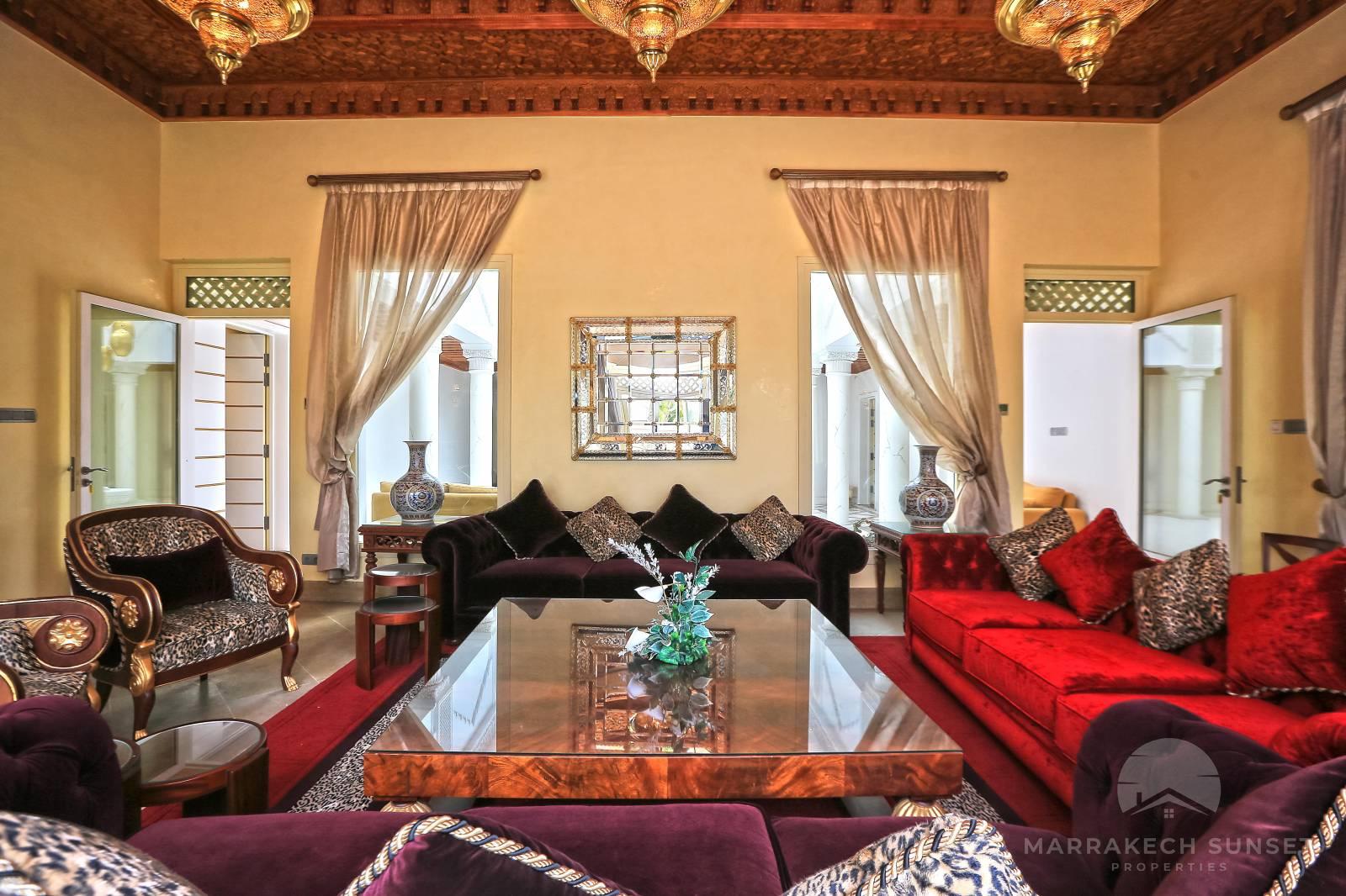 Luxury villa for sale in the residential Four Seasons Resort Marrakech