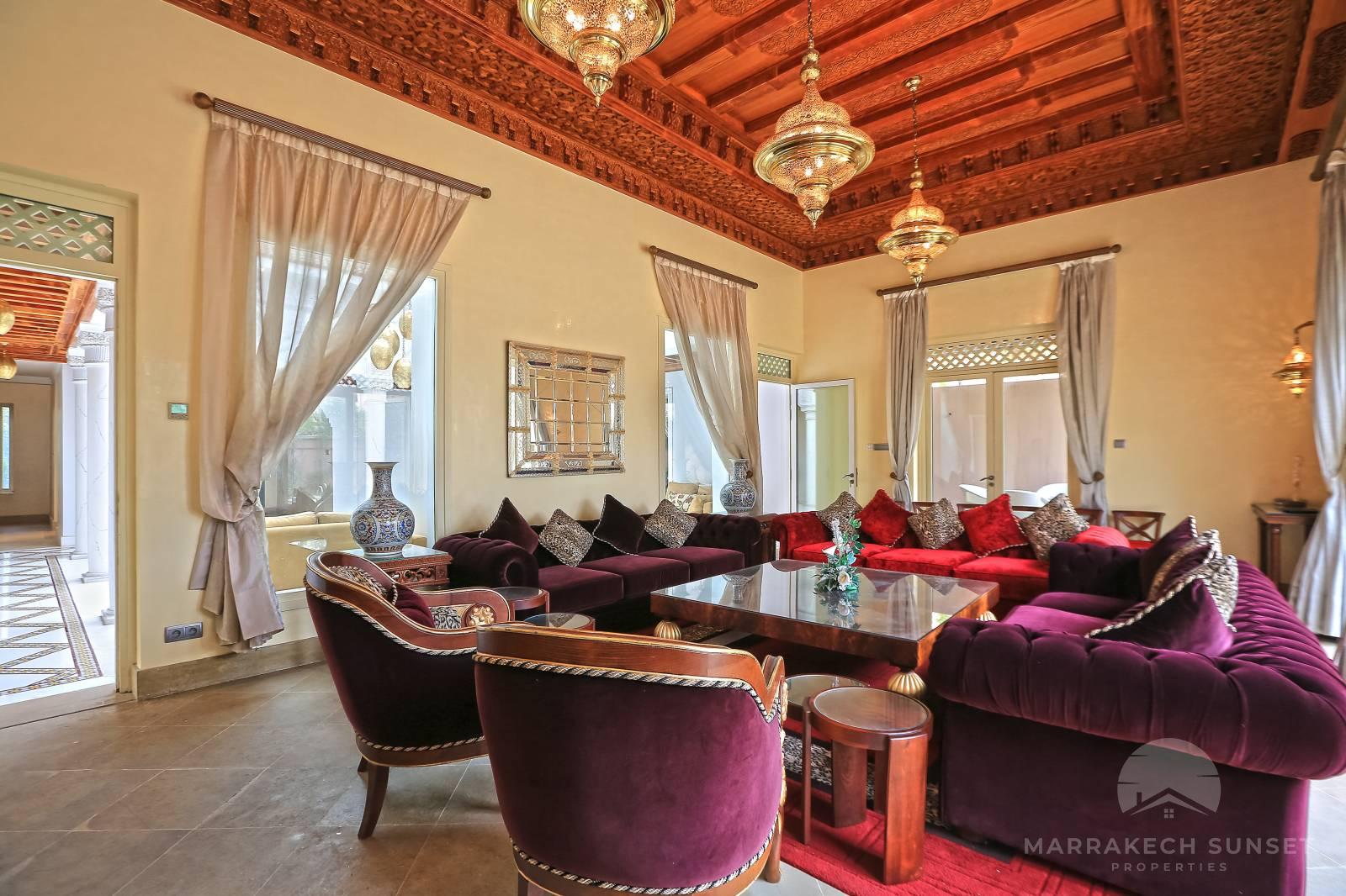 Luxury villa for sale in the residential Four Seasons Resort Marrakech