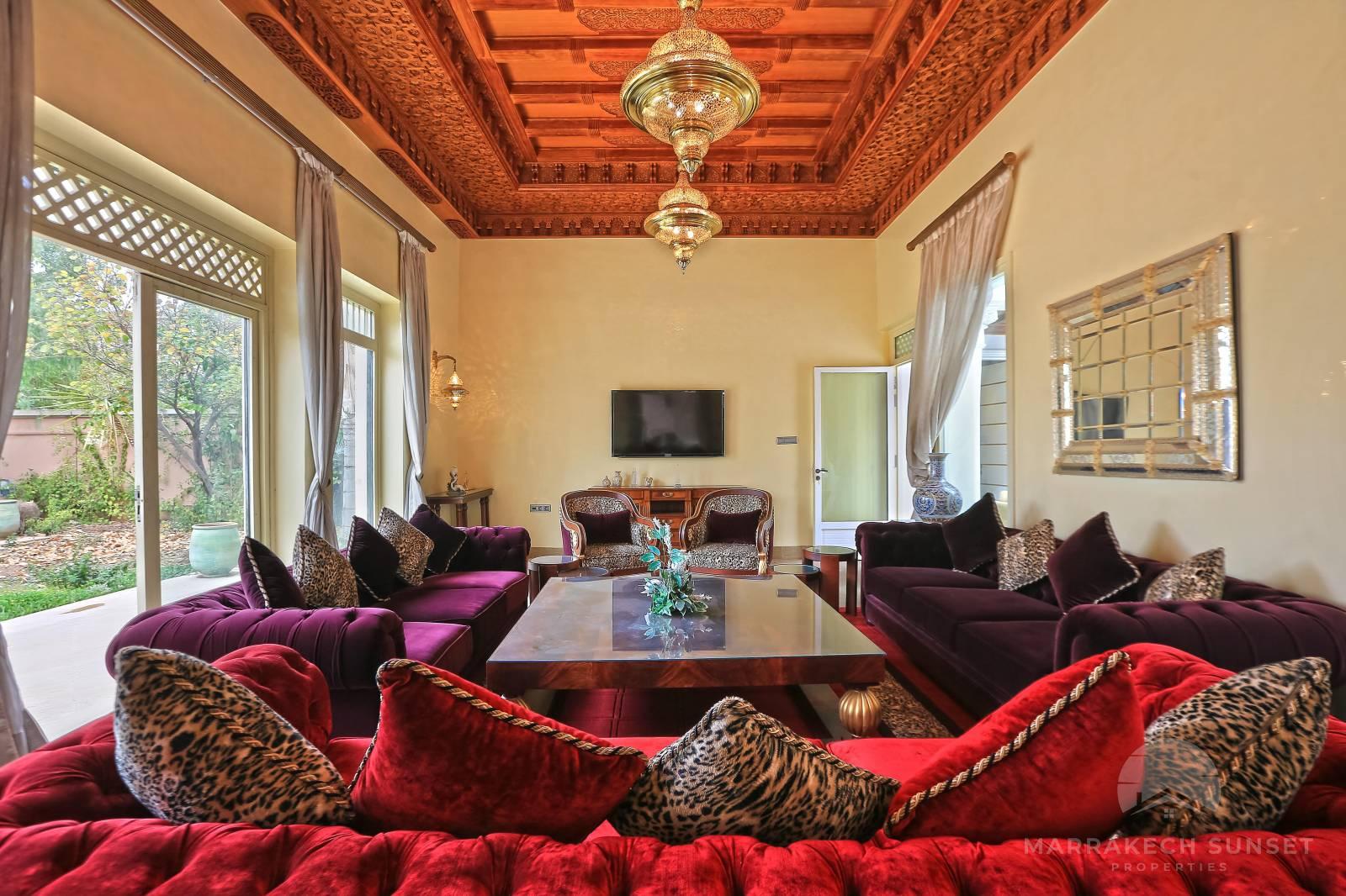 Luxury villa for sale in the residential Four Seasons Resort Marrakech