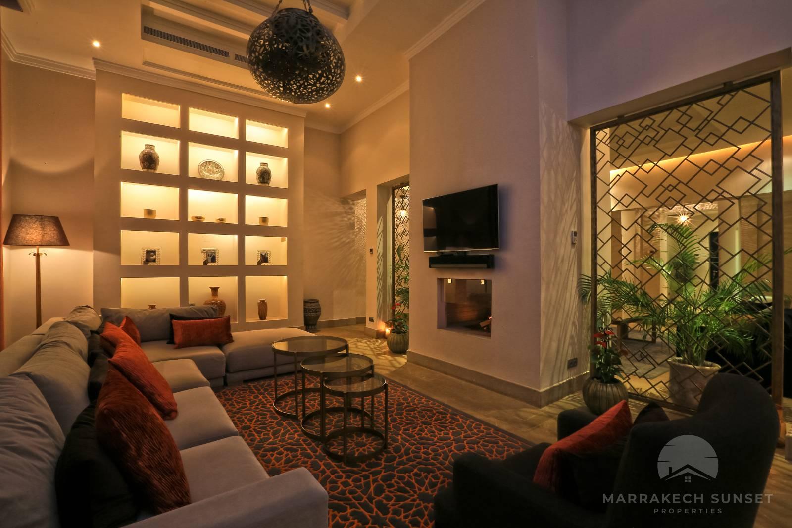 Stunning Riad style villa for sale Marrakech in the heart of the Four Seasons Resort