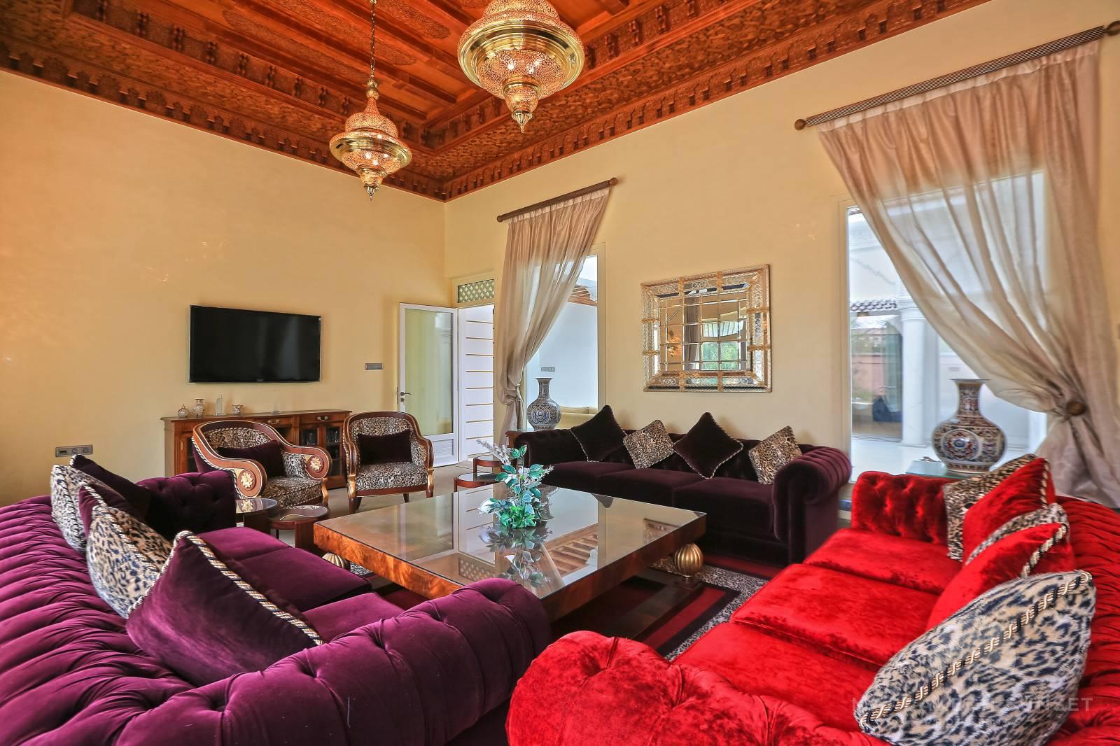Villa de luxe à vendre Marrakech au cœur de la résidence du Four Seasons 