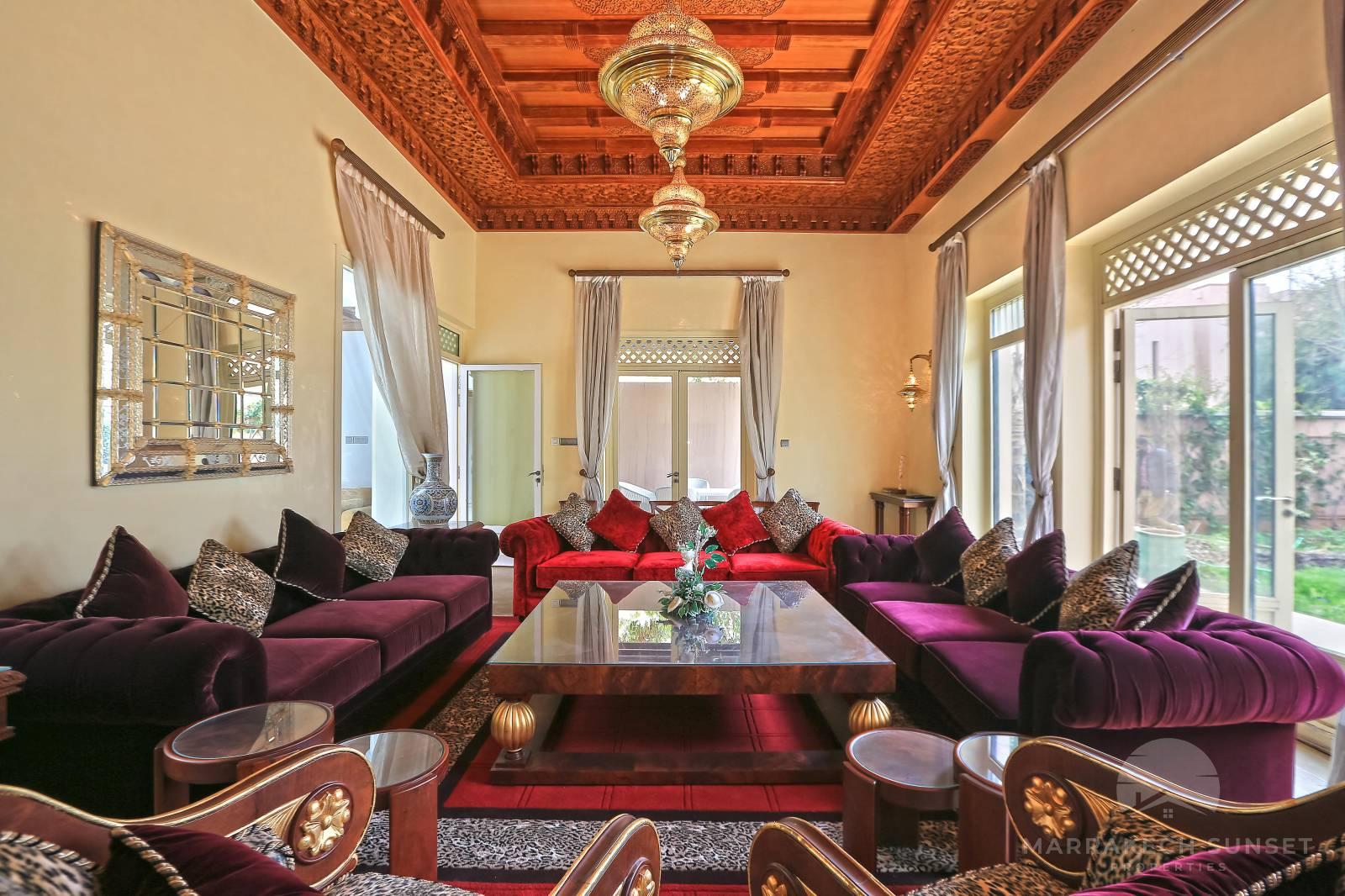 Luxury villa for sale in the residential Four Seasons Resort Marrakech