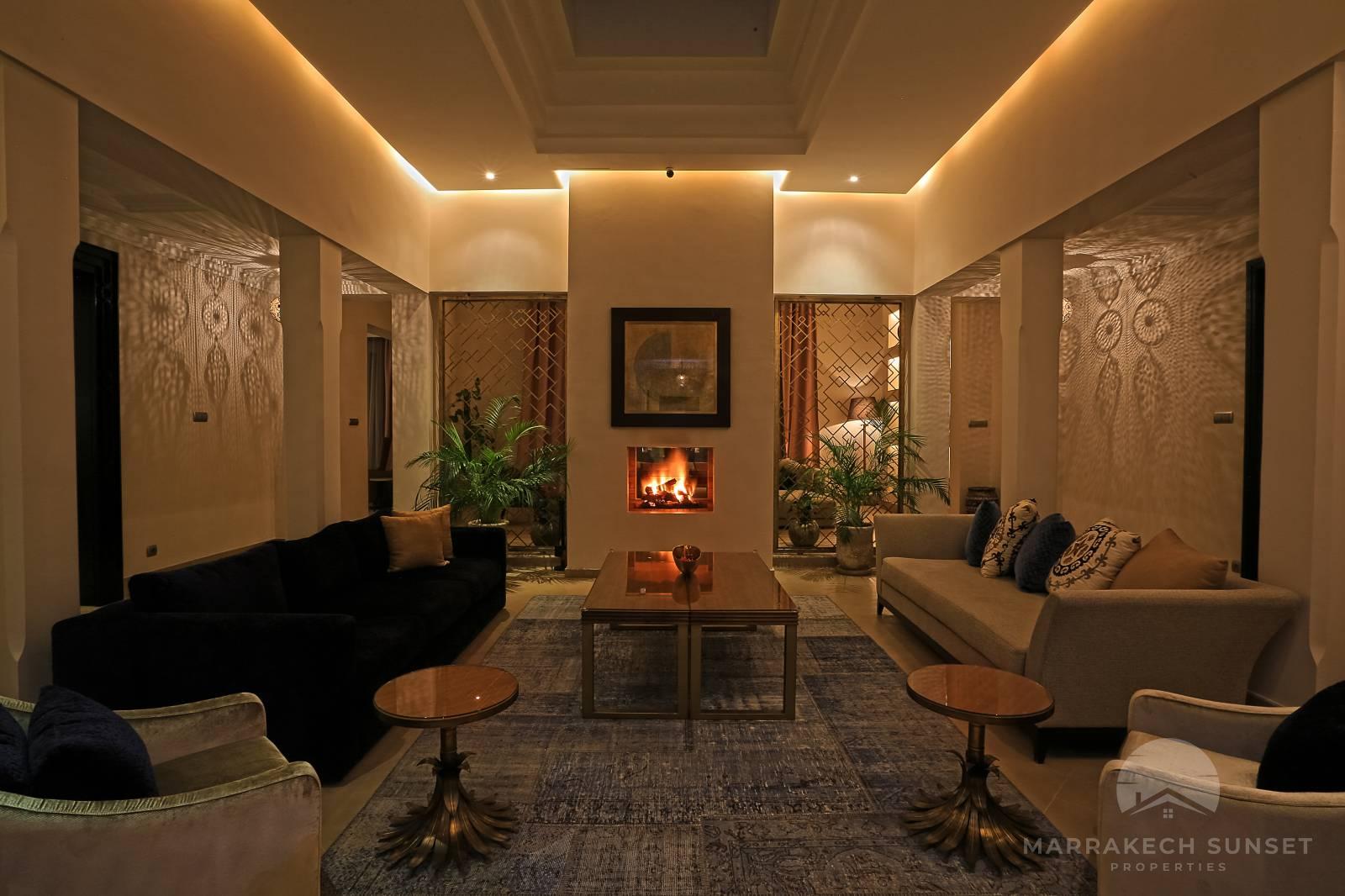 Stunning Riad style villa for sale Marrakech in the heart of the Four Seasons Resort