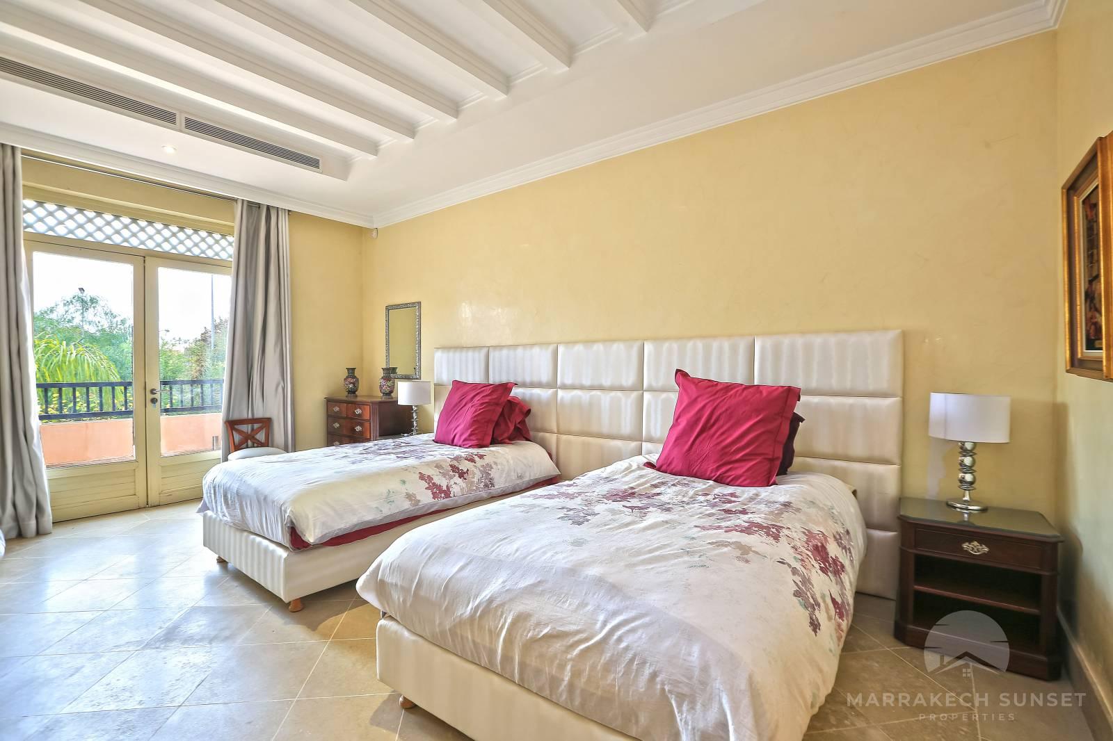Luxury villa for sale in the residential Four Seasons Resort Marrakech