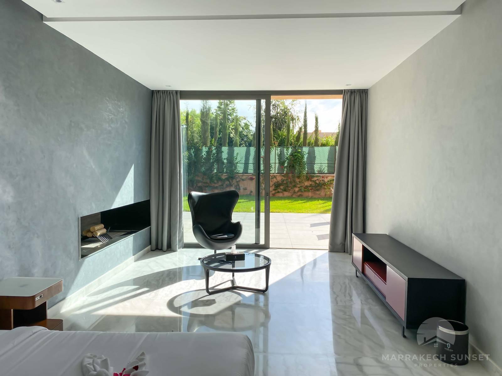 Villa de luxe a vendre a Marrakech de 5 chambres dans un domaine privé
