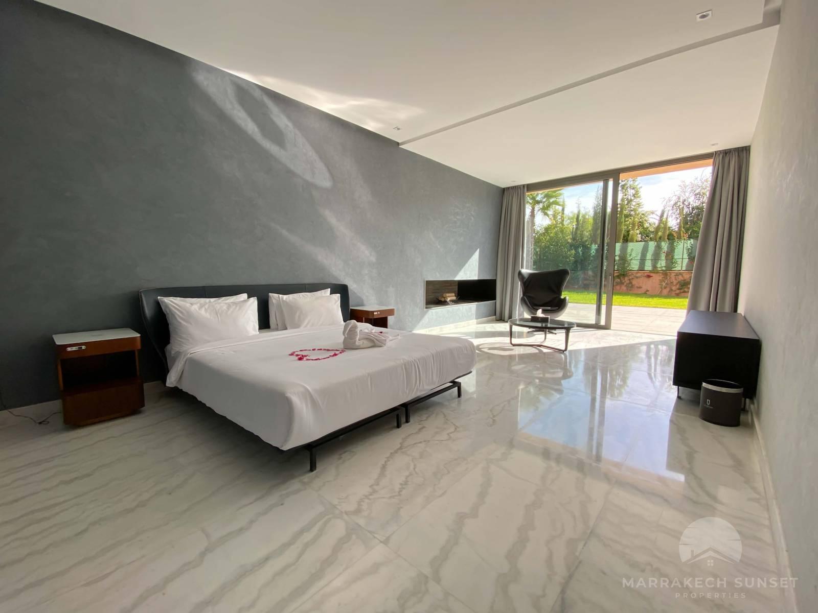 Villa de luxe a vendre a Marrakech de 5 chambres dans un domaine privé