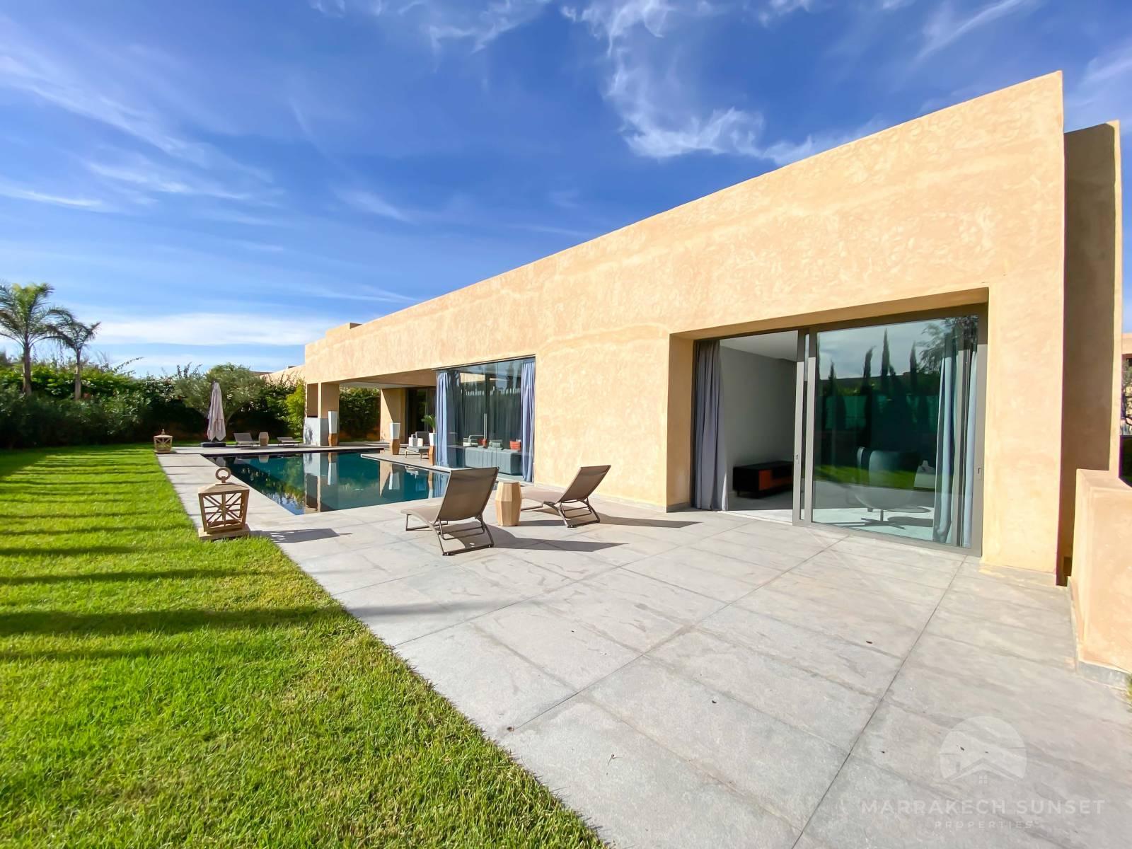 Villa de luxe a vendre a Marrakech de 5 chambres dans un domaine privé