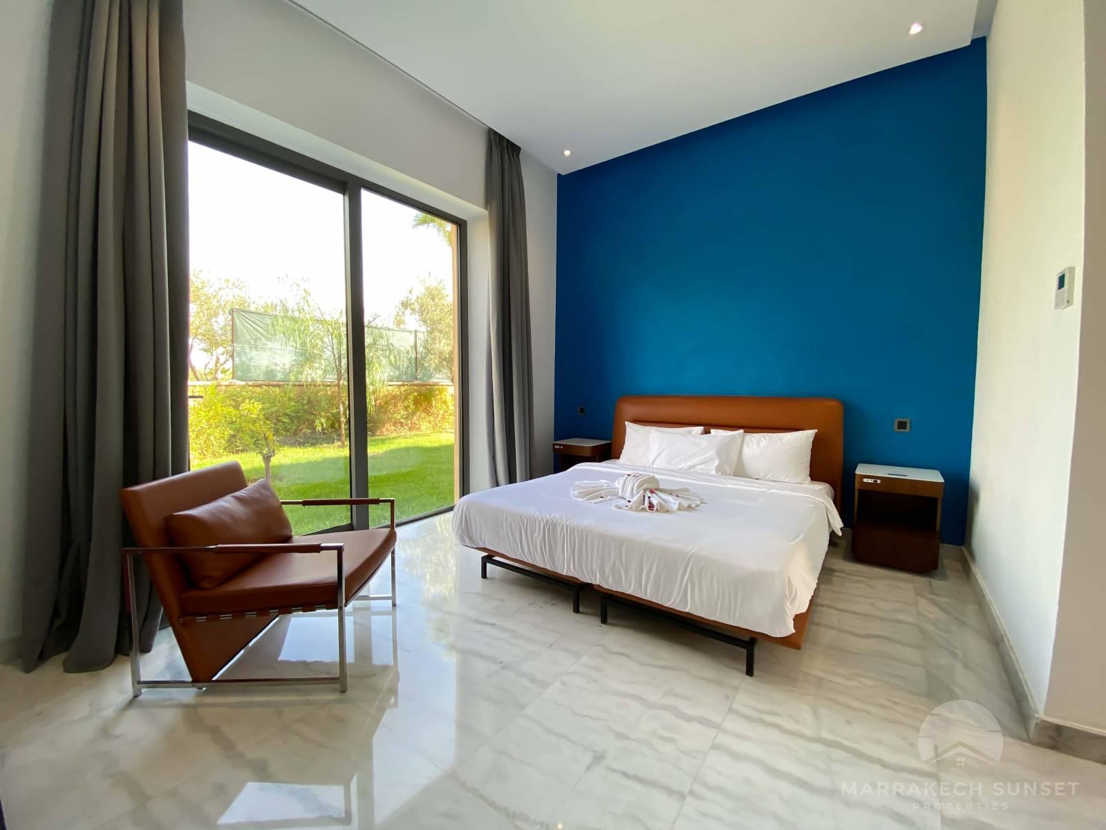 Villa de luxe a vendre a Marrakech de 5 chambres dans un domaine privé