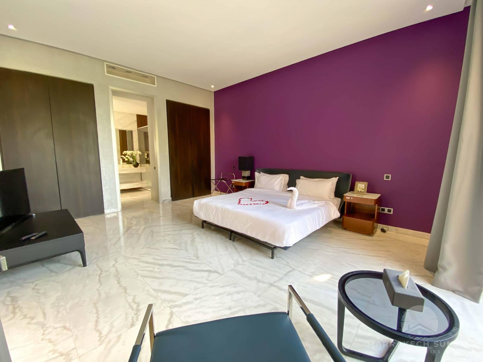Villa de luxe a vendre a Marrakech de 5 chambres dans un domaine privé