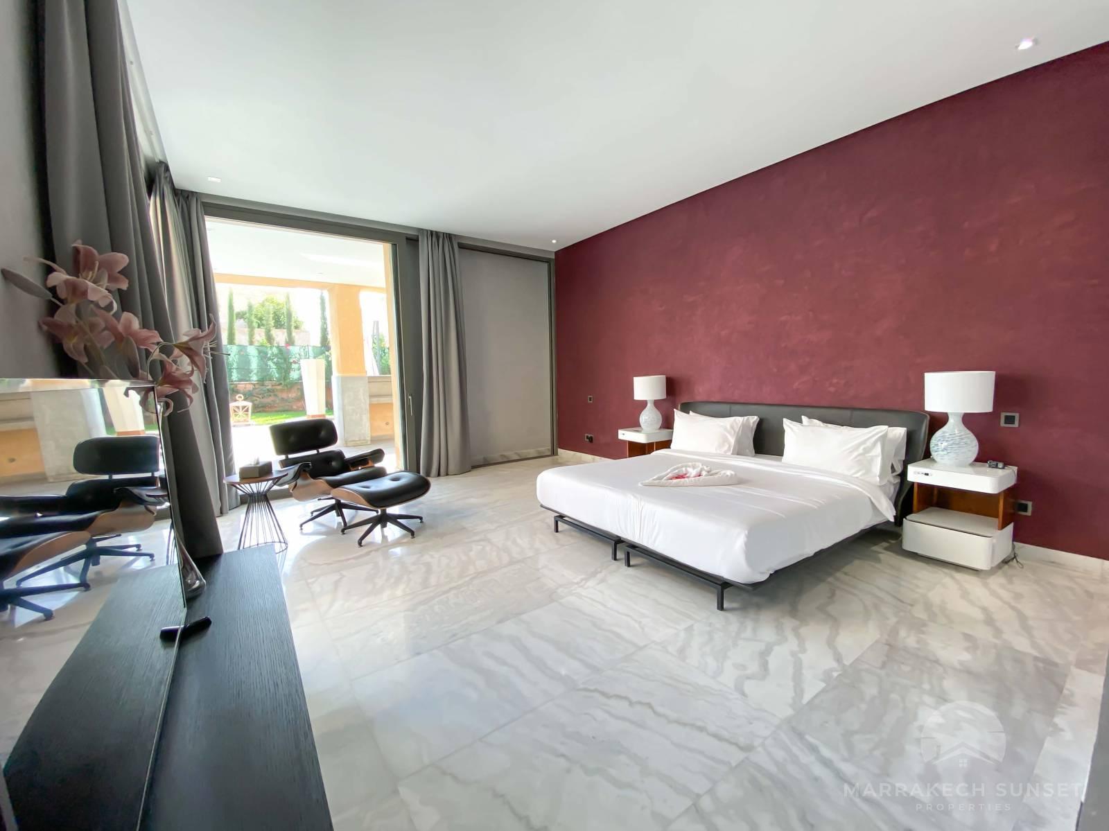 Villa de luxe a vendre a Marrakech de 5 chambres dans un domaine privé