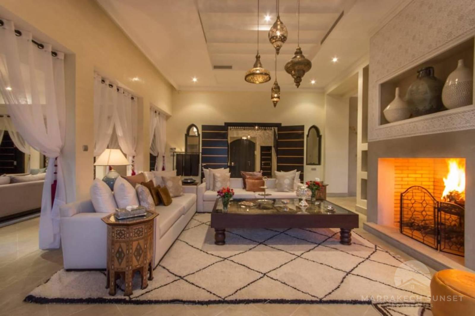 Villa De Luxe a Louer a Marrakech dans un complexe résidentiel 