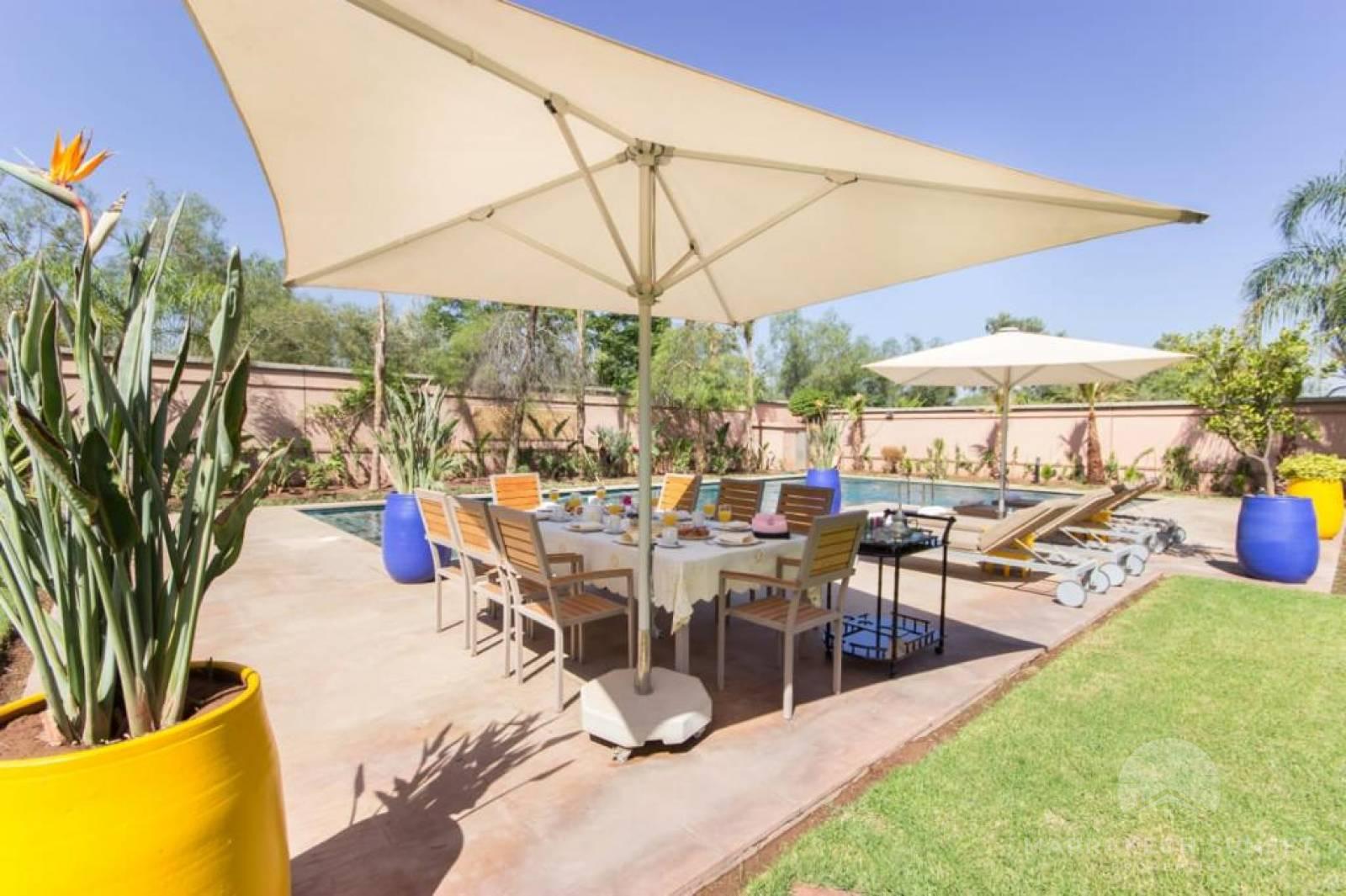 Villa De Luxe a Louer a Marrakech dans un complexe résidentiel 
