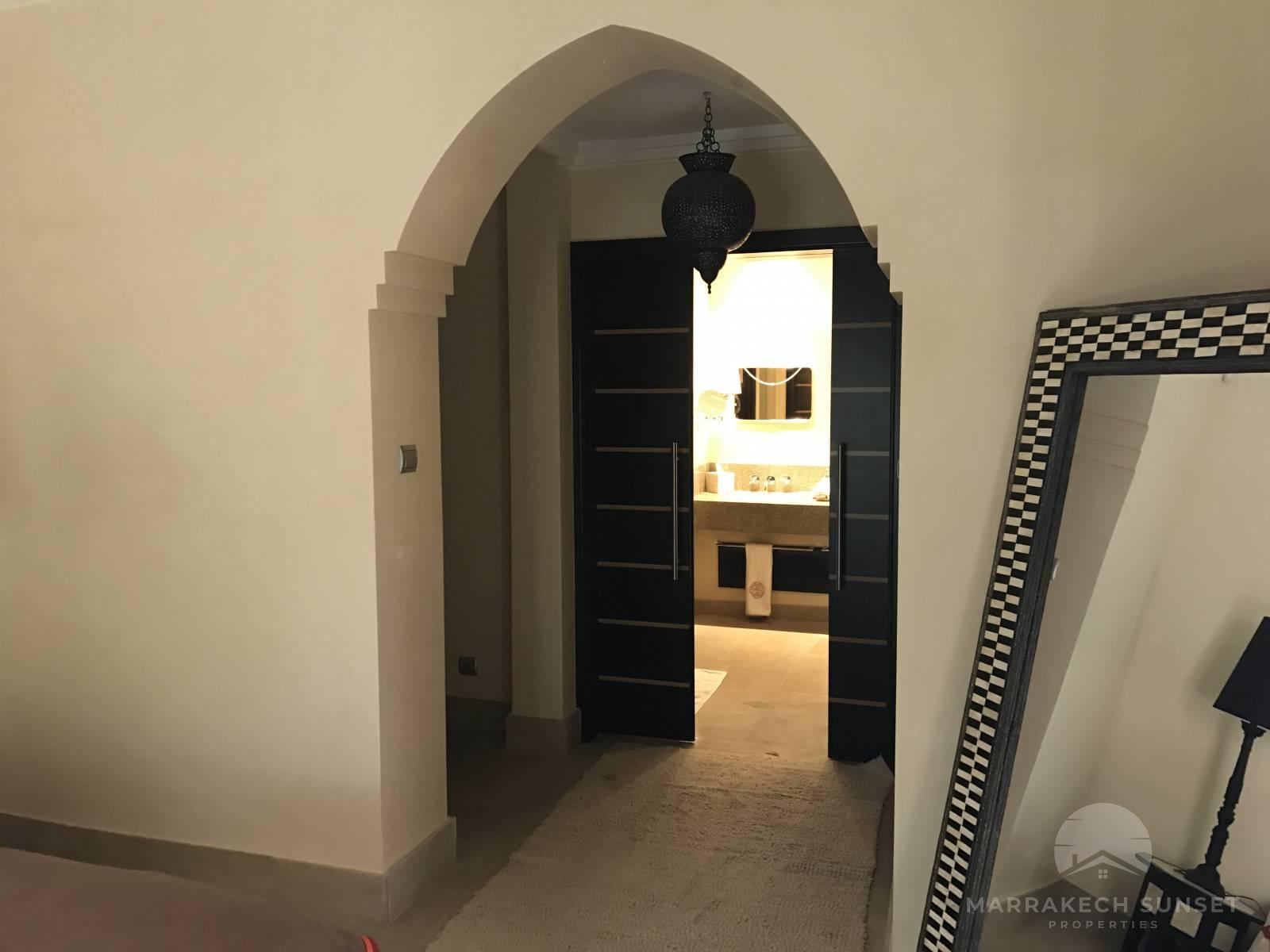 Une villa de luxe exceptionnelle à louer à Marrakech proche de M avenue