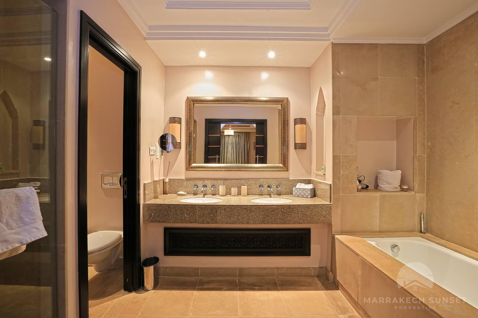 Une villa de luxe exceptionnelle à louer à Marrakech proche de M avenue