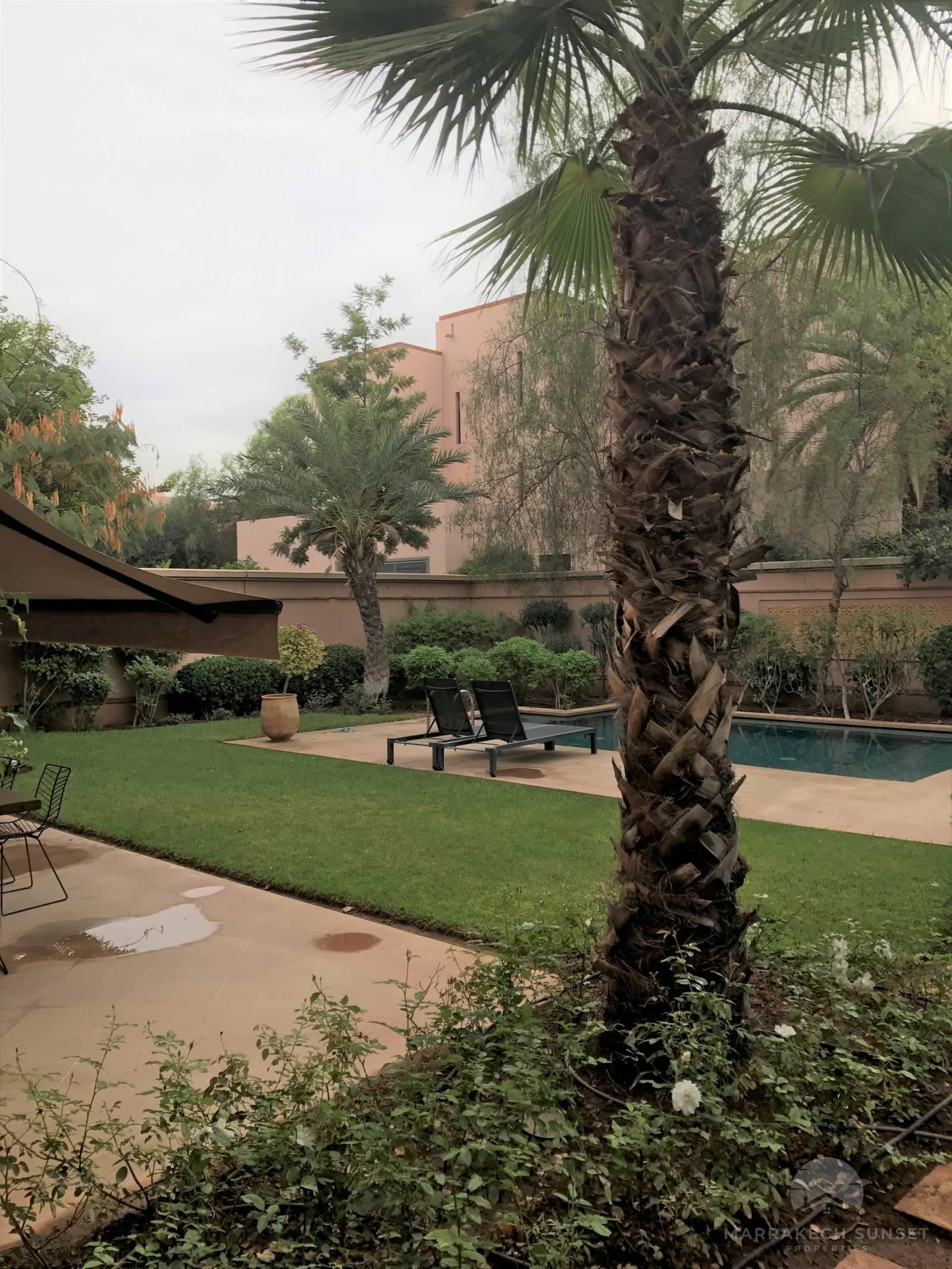 Une villa de luxe exceptionnelle à louer à Marrakech proche de M avenue