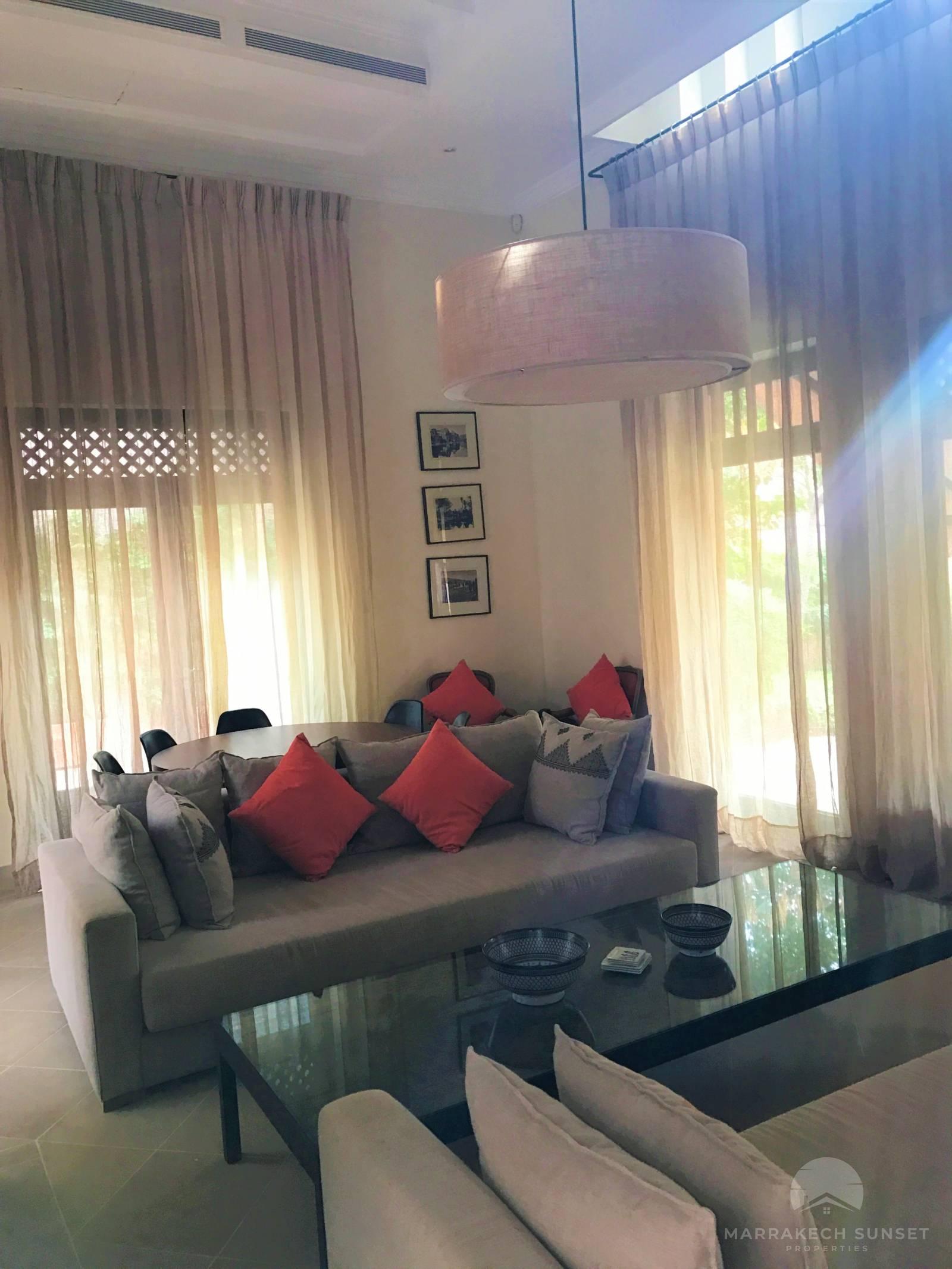 Une villa de luxe exceptionnelle à louer à Marrakech proche de M avenue