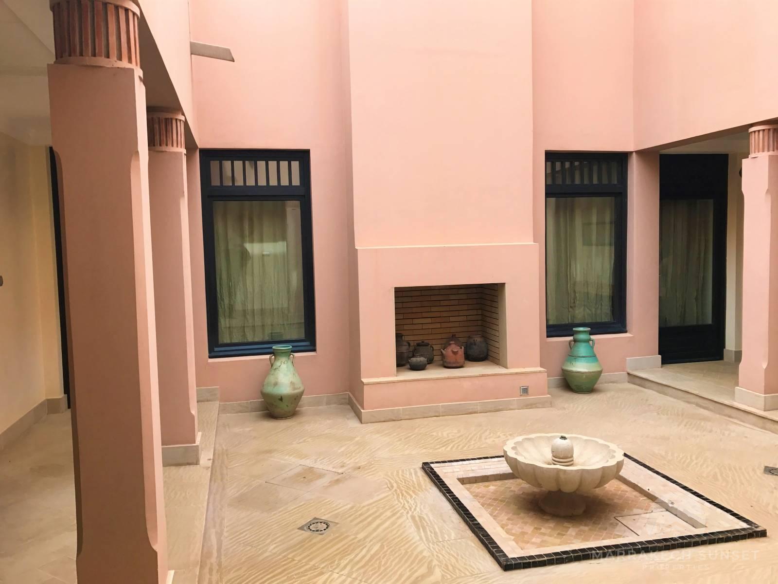 Une villa de luxe exceptionnelle à louer à Marrakech proche de M avenue
