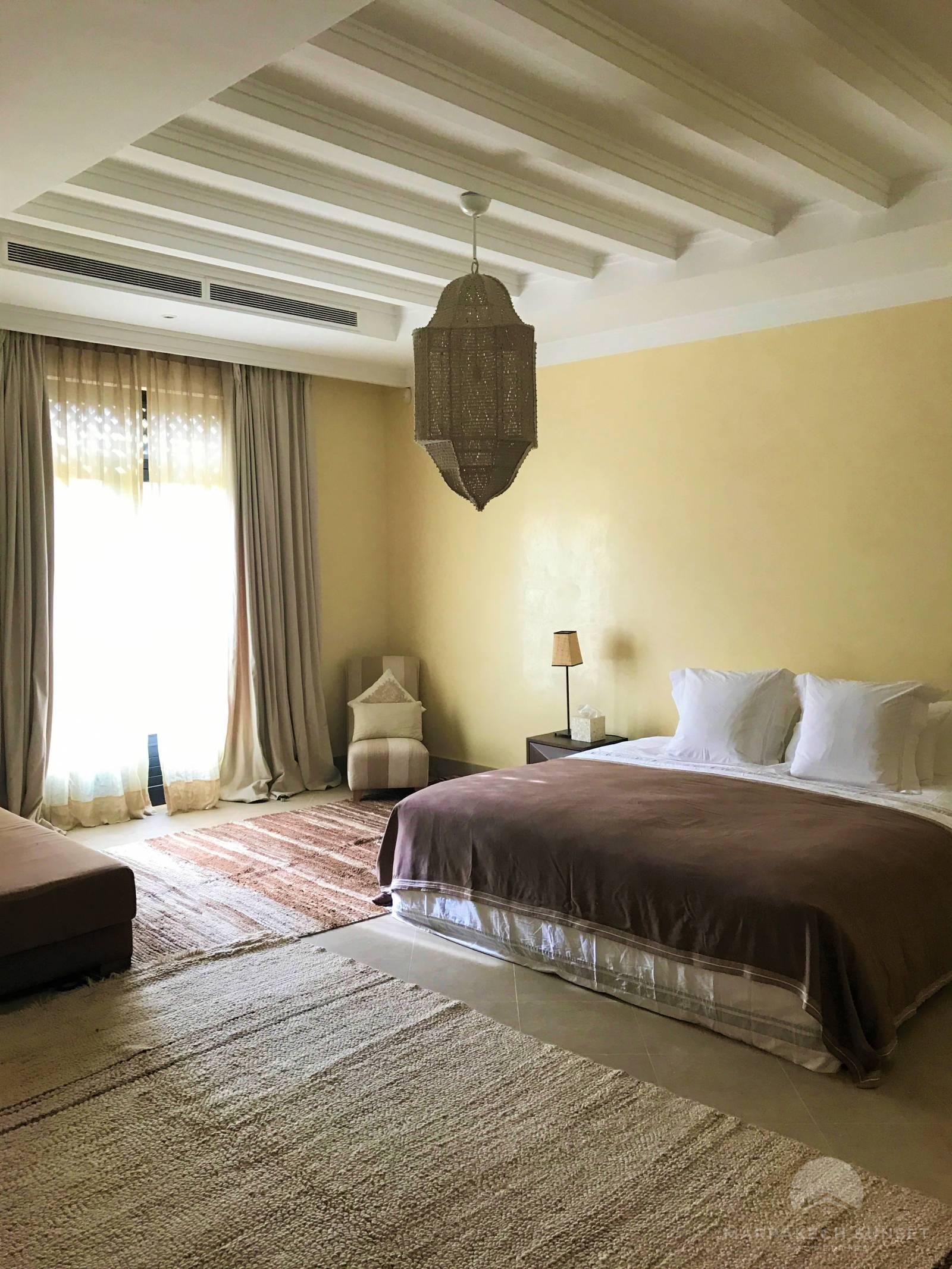 Une villa de luxe exceptionnelle à louer à Marrakech proche de M avenue