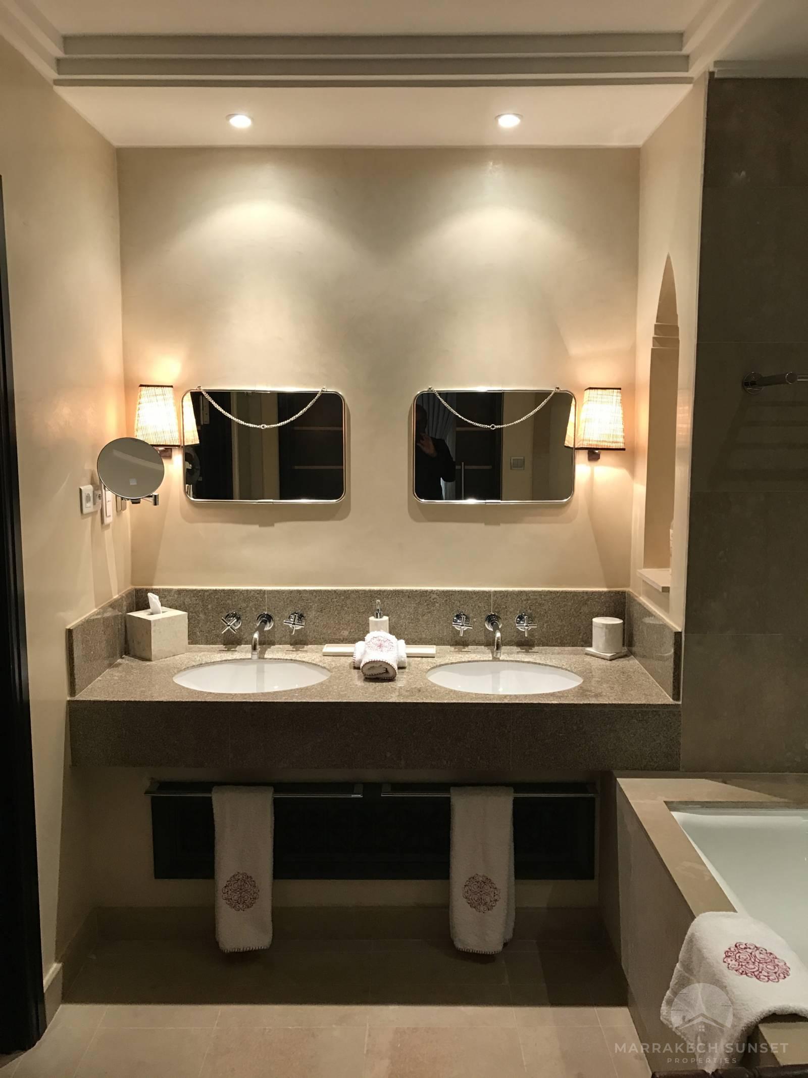 Une villa de luxe exceptionnelle à louer à Marrakech proche de M avenue