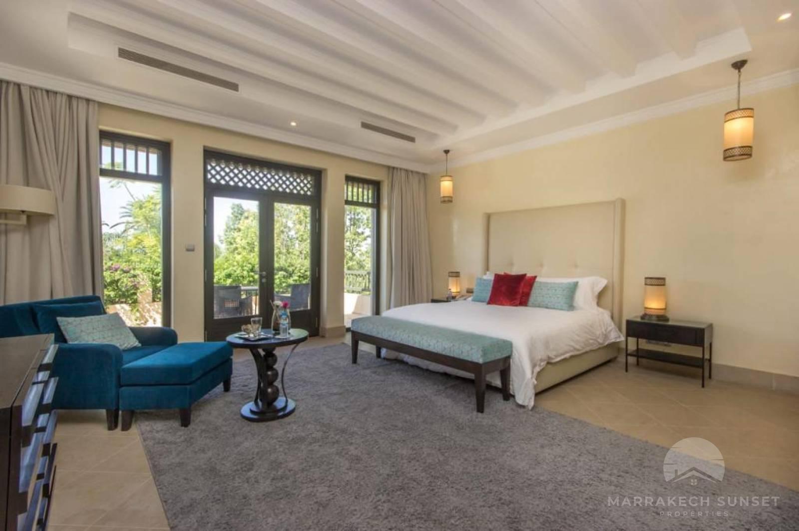 Villa De Luxe a Louer a Marrakech dans un complexe résidentiel 