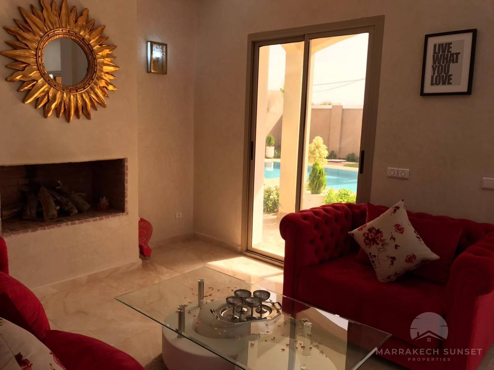  Beautiful villa for sale in Marrakech near Fairmont Royal Palm Golf course